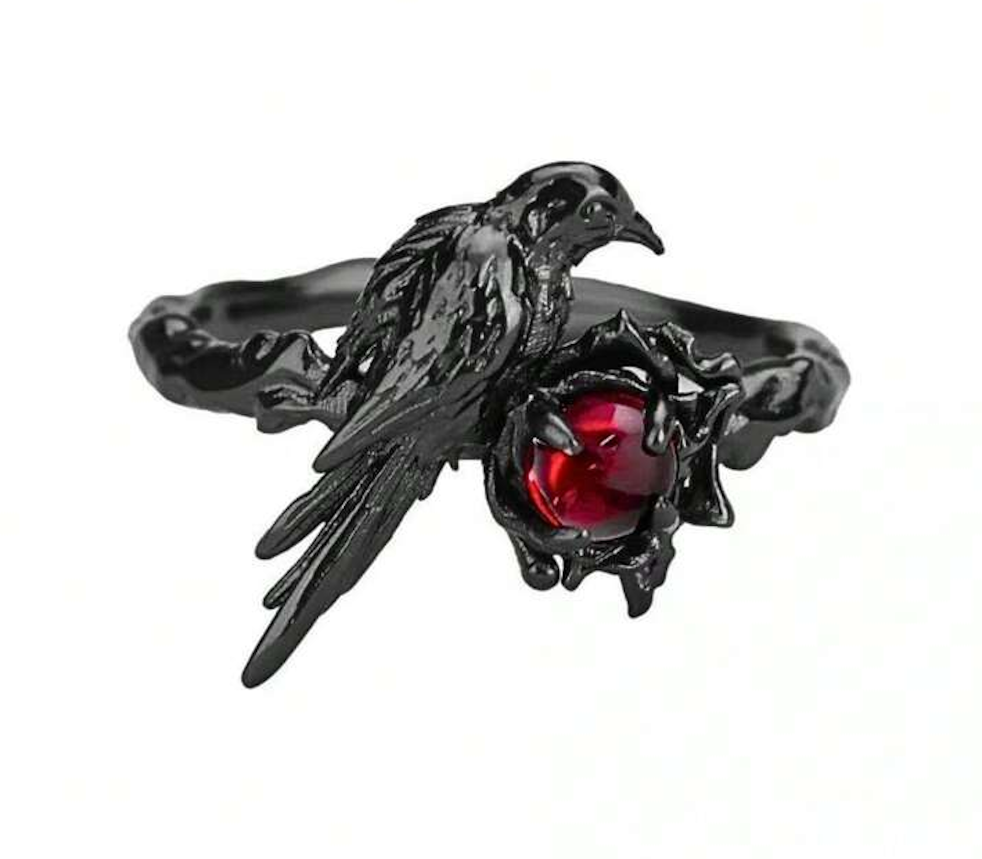 Mr. Corvus Gem Ring -ONE SIZE