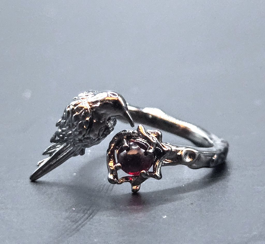 Mr. Corvus Gem Ring -ONE SIZE