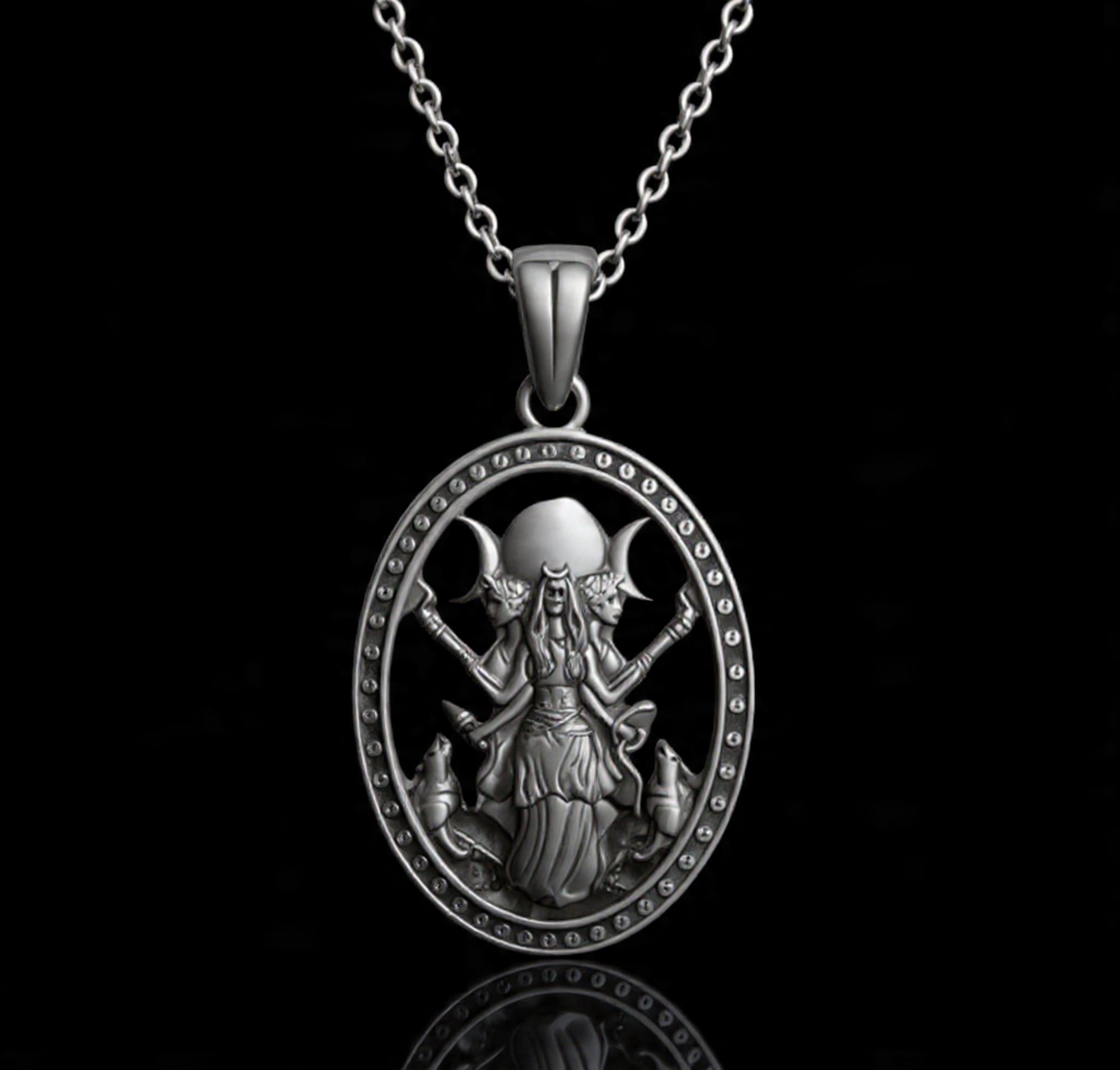 TRIPLE GODDESS MEDALILLION
