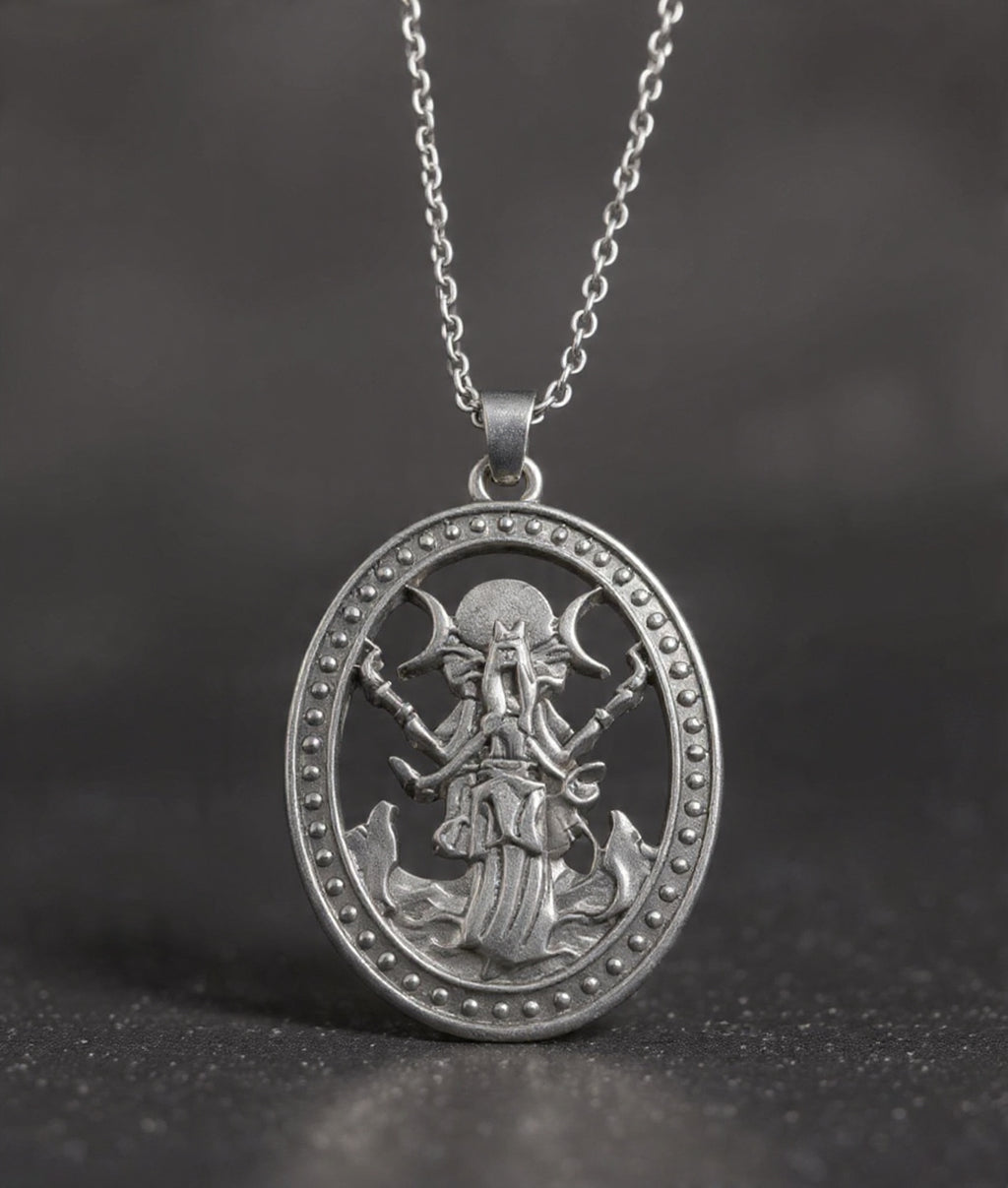 TRIPLE GODDESS MEDALILLION