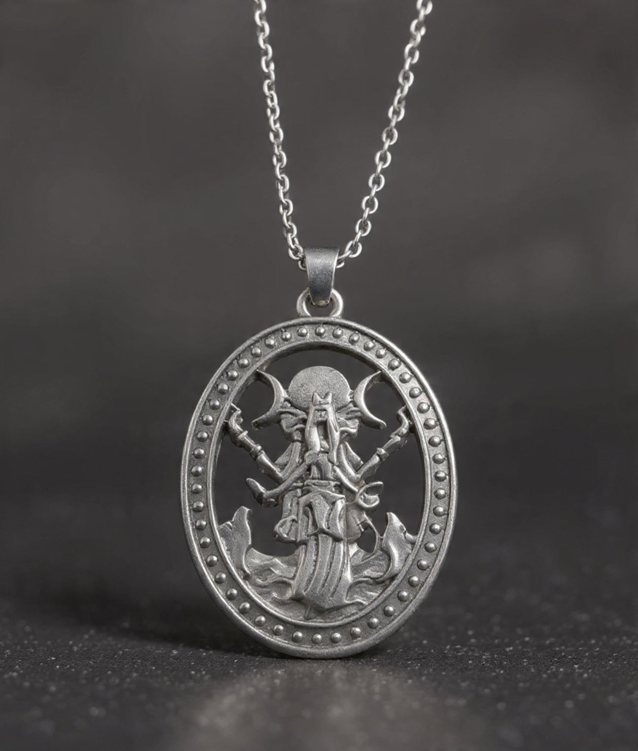 TRIPLE GODDESS MEDALILLION