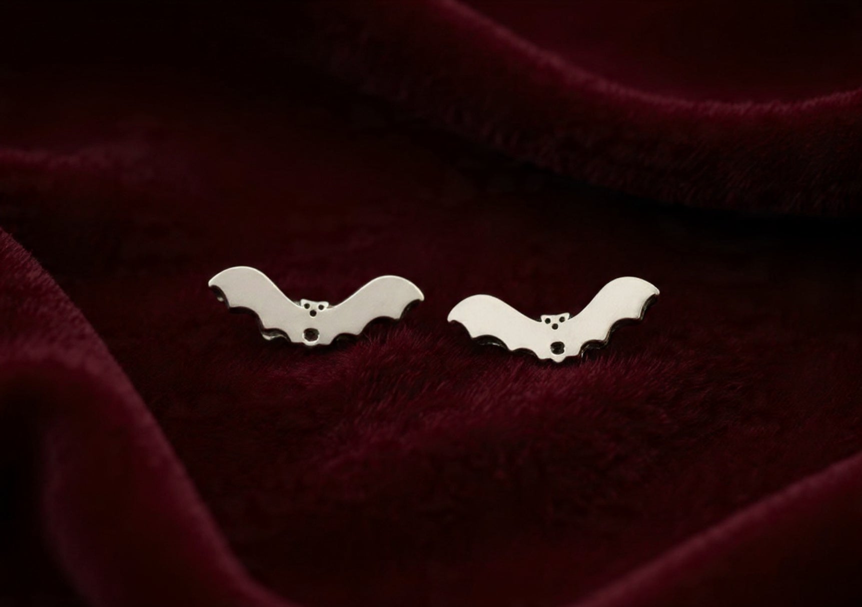 MR BAT STUD EARRINGS
