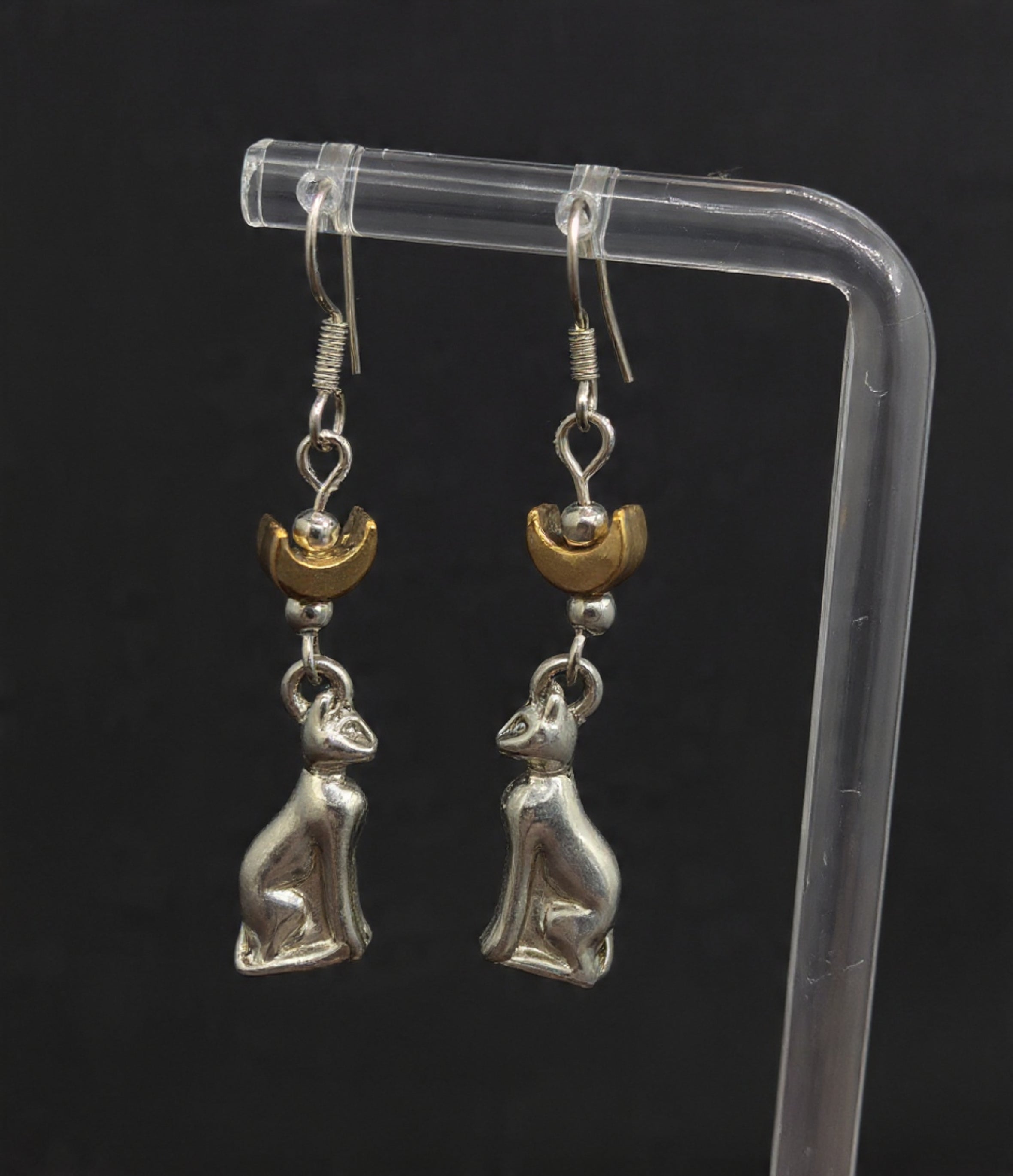 BAST DANGLE EARRINGS