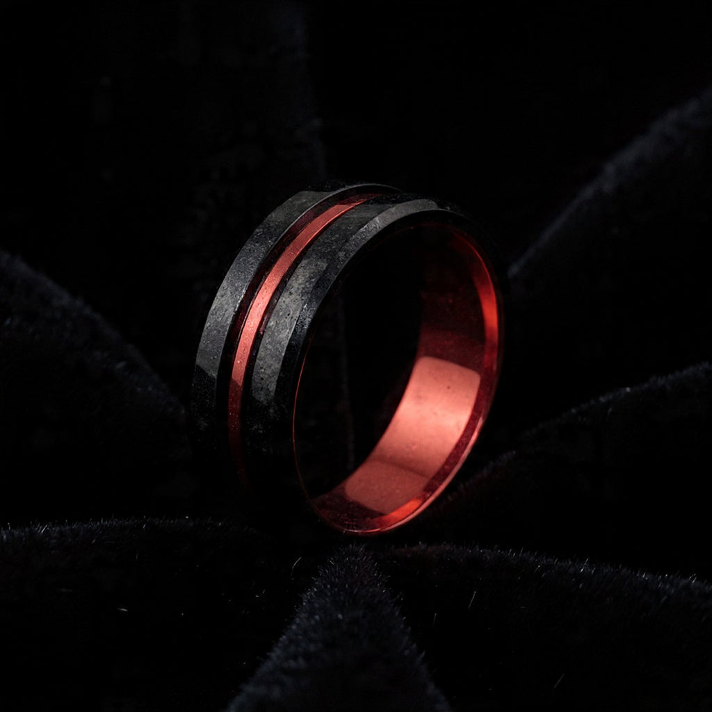 VAMPYRE INLAY RING BAND