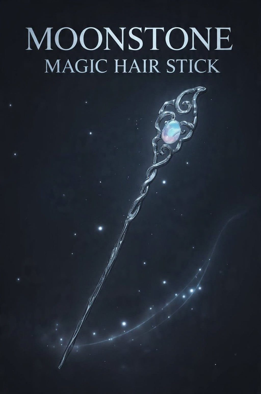 MOONSTONE MAGIC HAIRSTICK