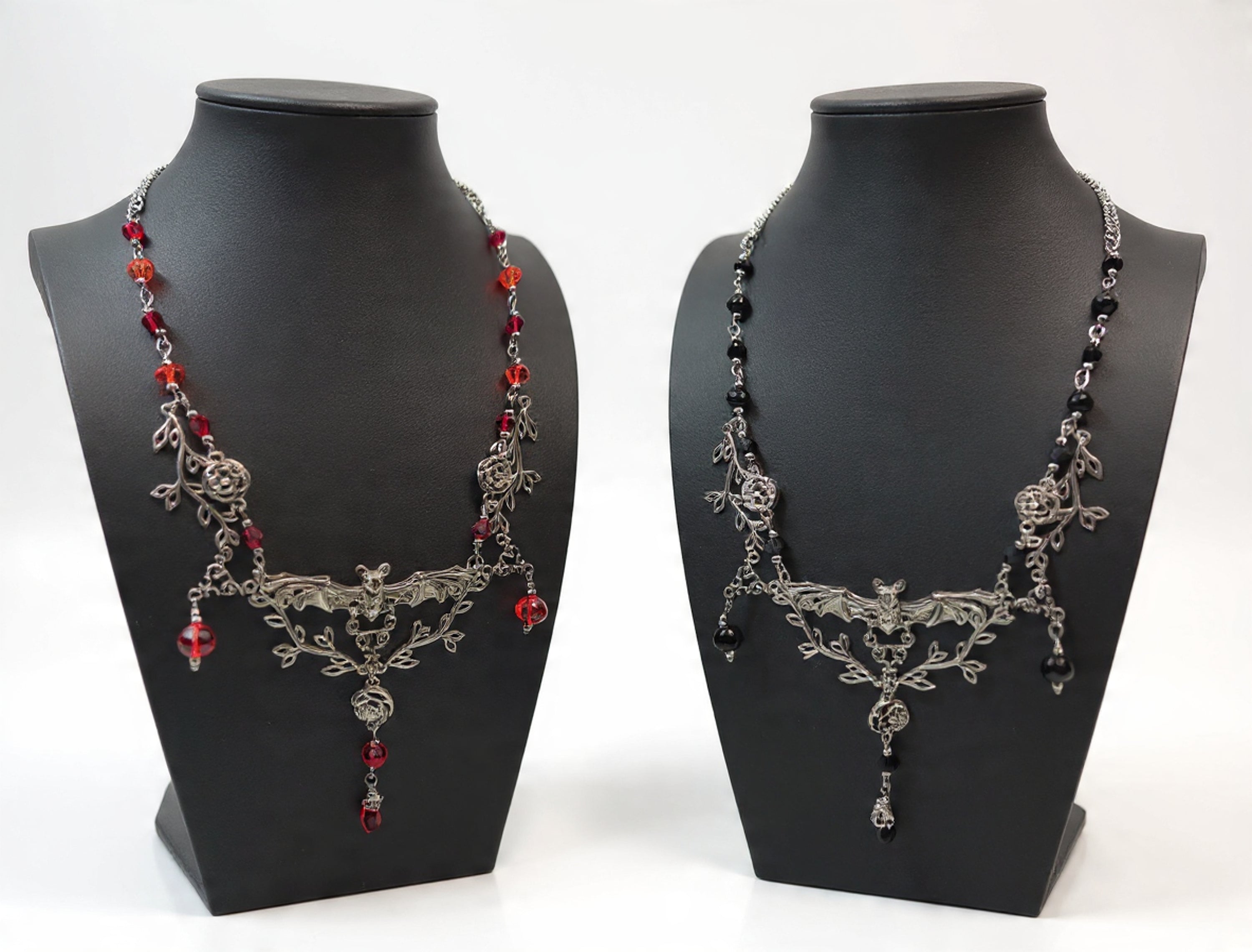 BATS & ROSES NECKLACE COLLECTION