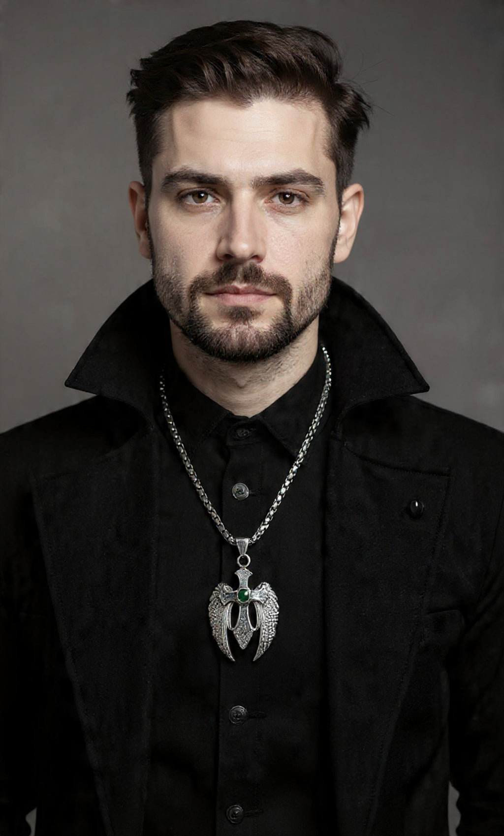 WINGED CROSS PENDANT