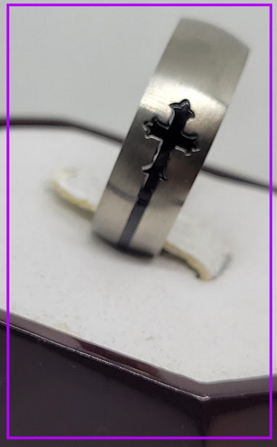 CROSS INLAY RING