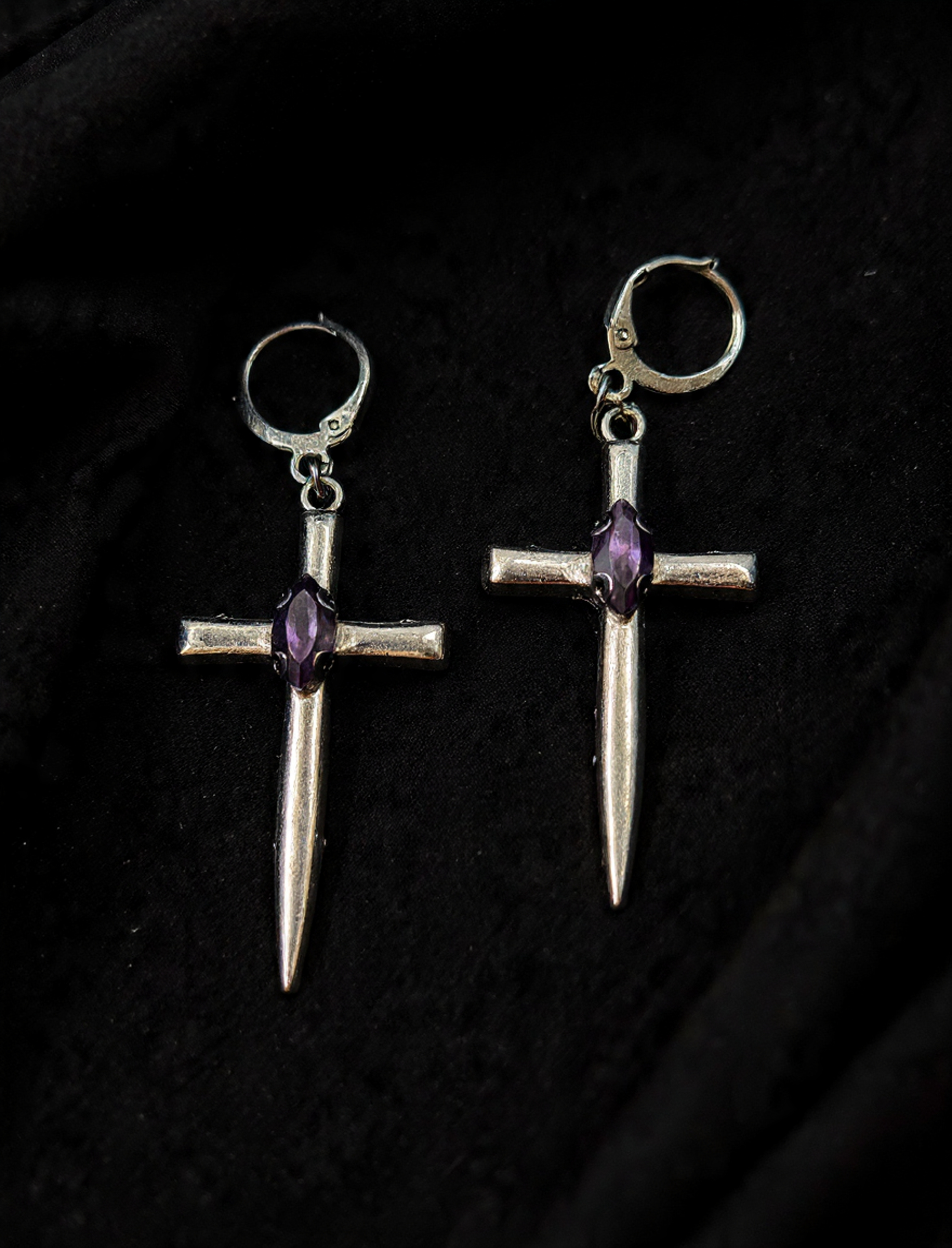 CROSS DAGGER DANGLES