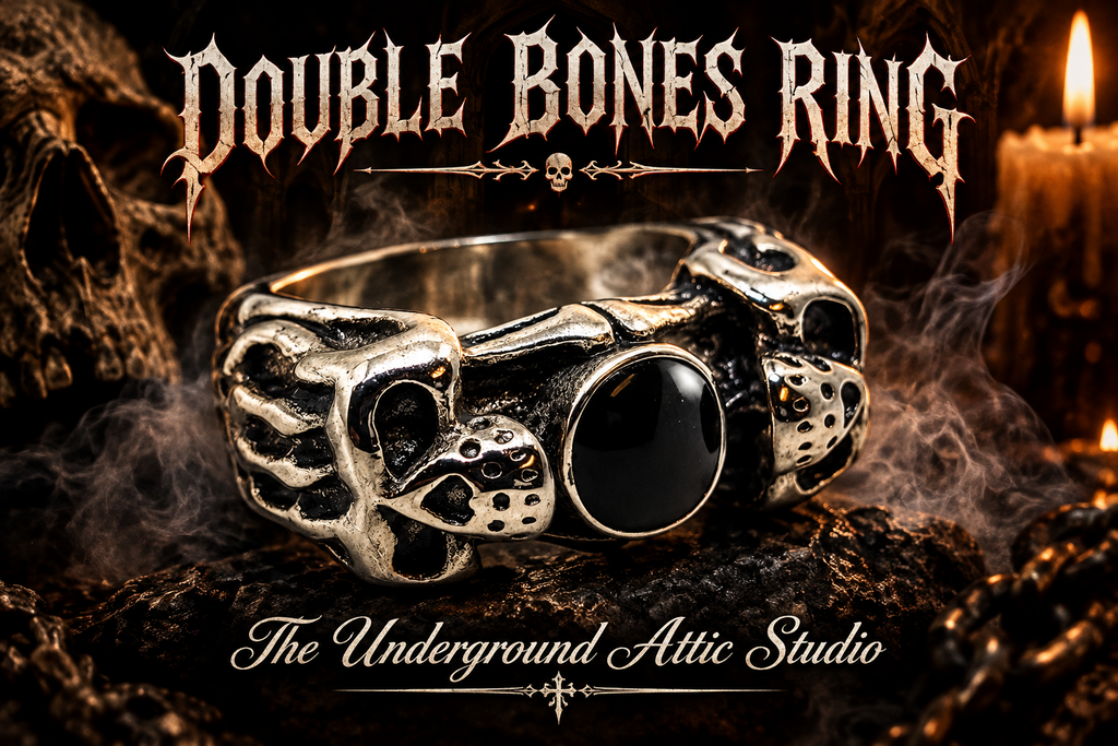 DOUBLE BONES RING