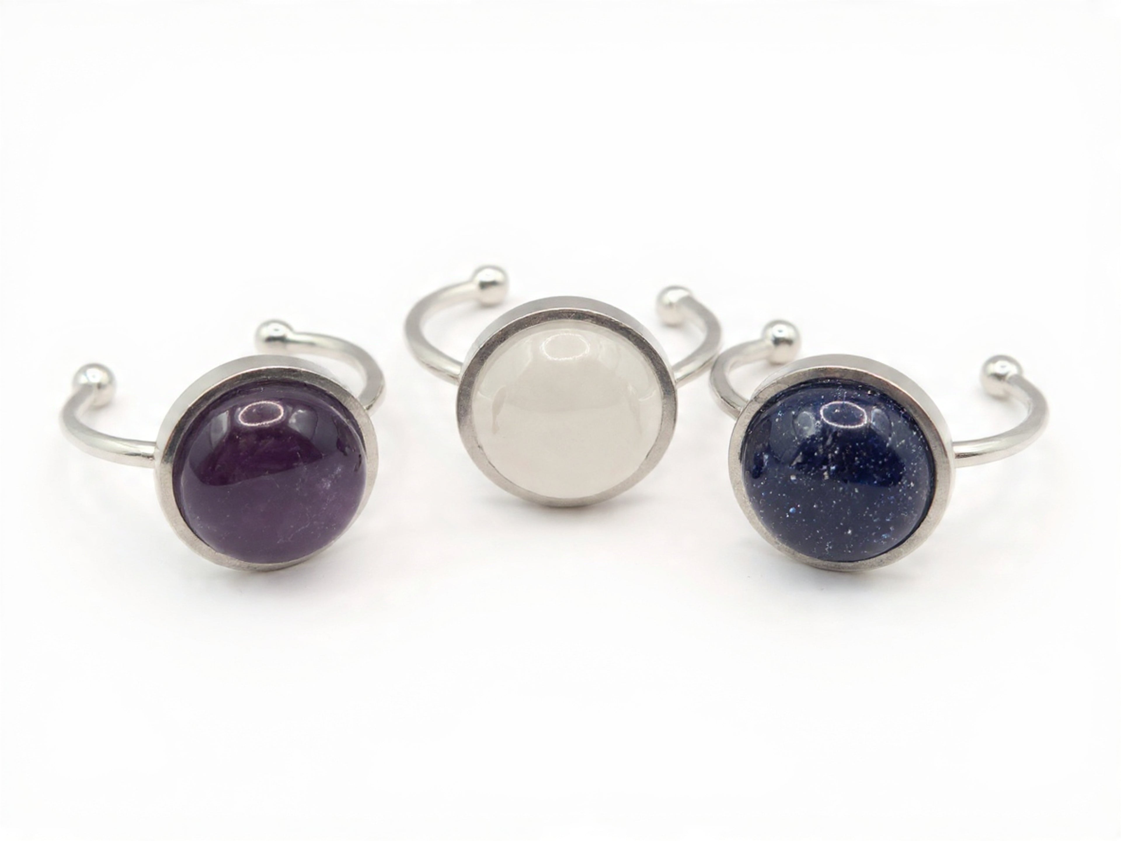 GEMSTONE RING COLLECTION - OPEN SIZE