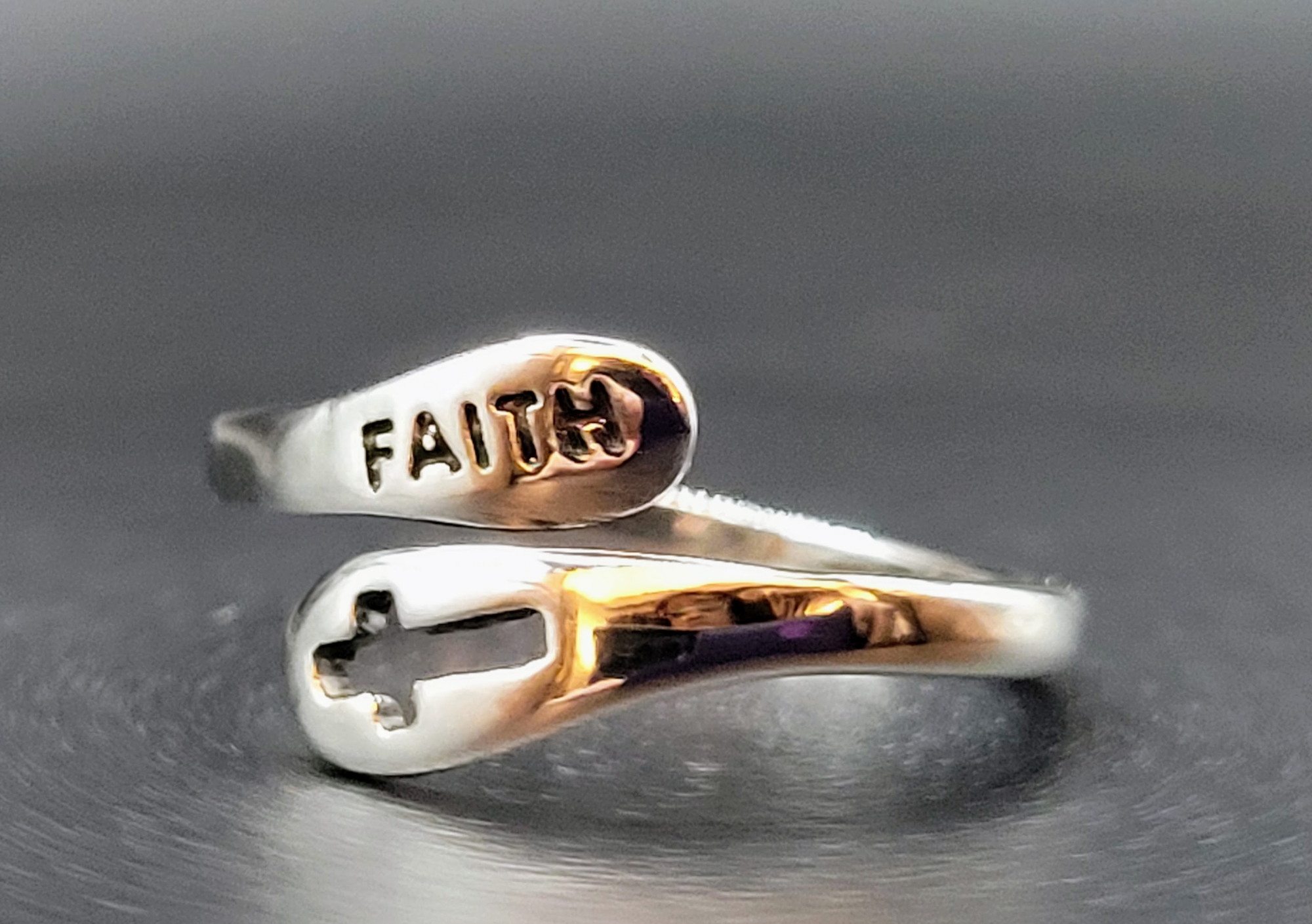FAITH WRAP RING - ONE SIZE
