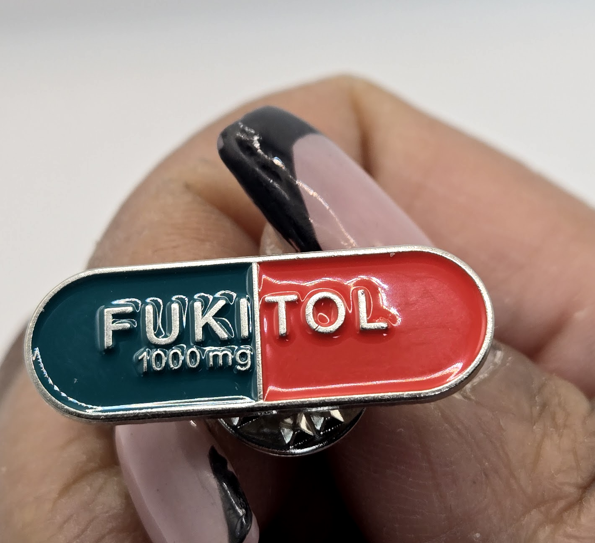 Fuckitol pin