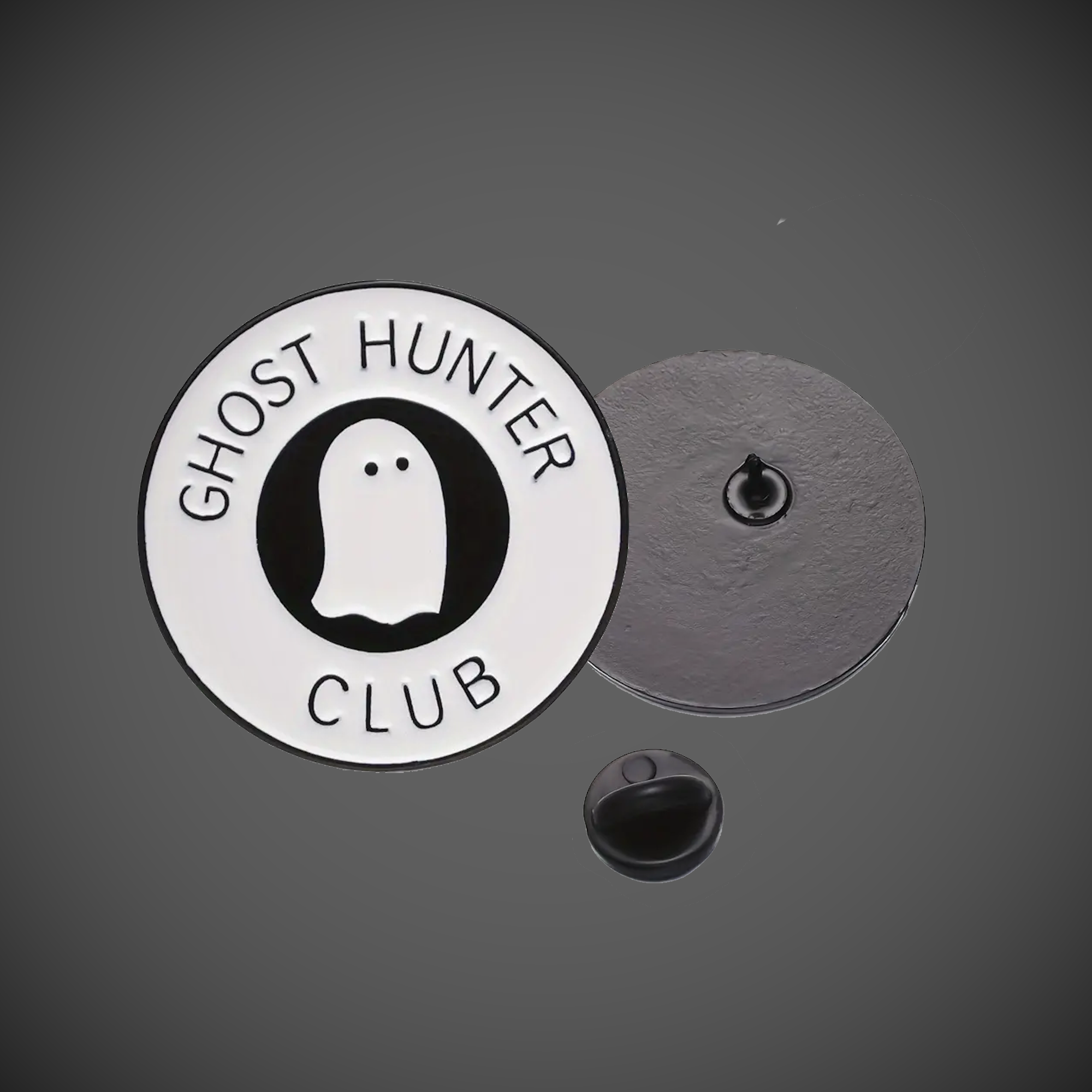 GHOST HUNTER CLUB PIN