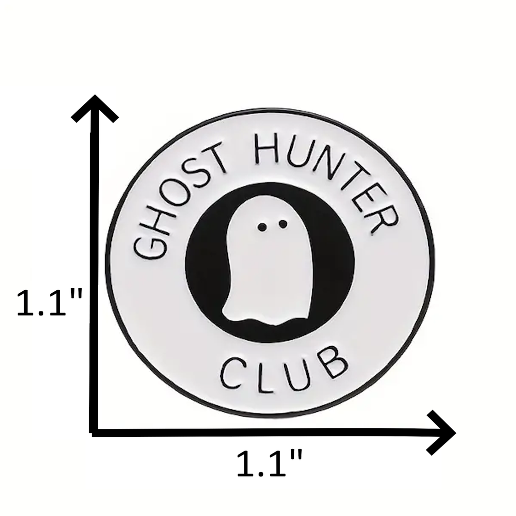 GHOST HUNTER CLUB PIN