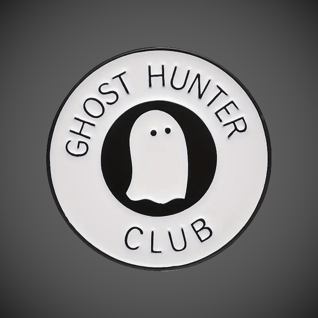 GHOST HUNTER CLUB PIN
