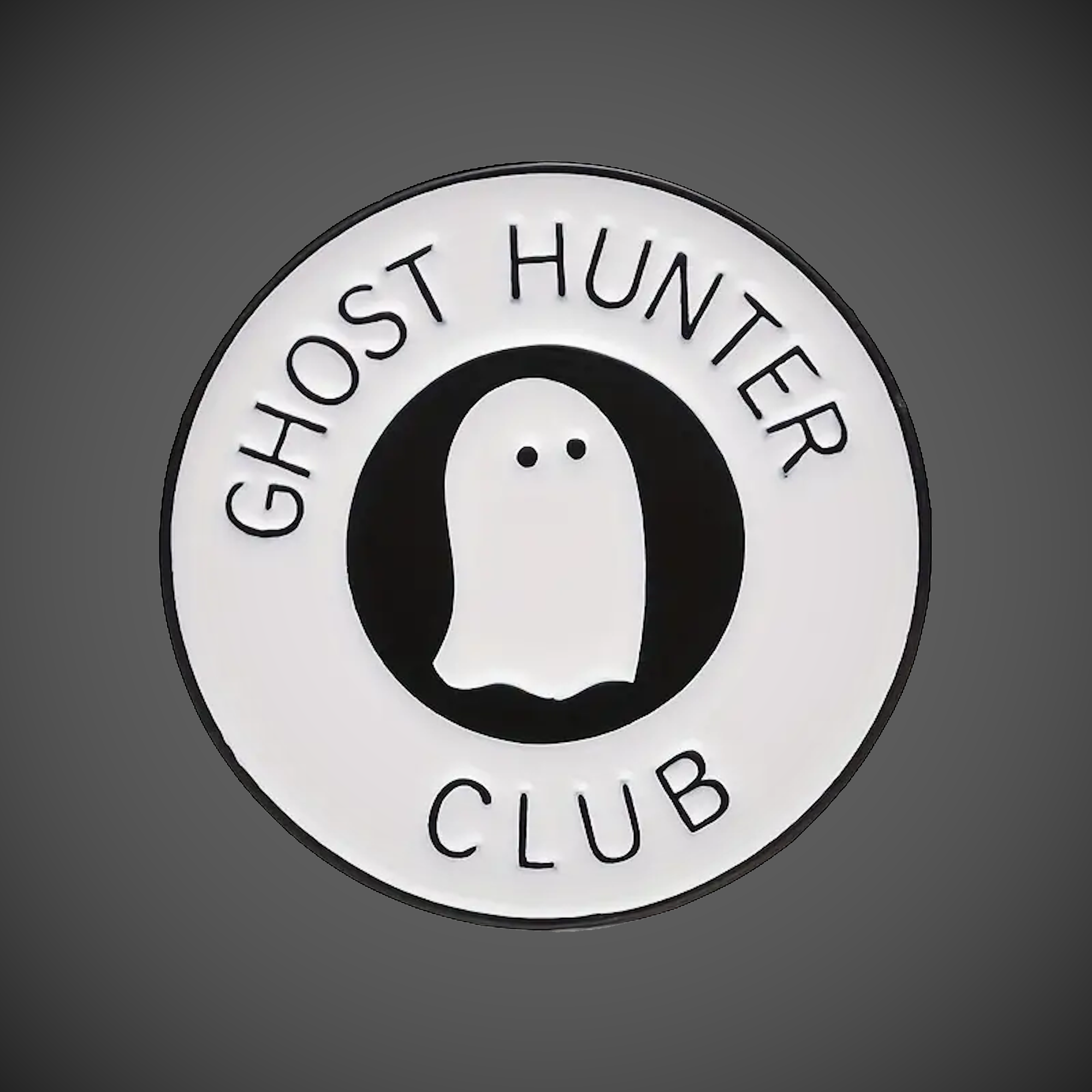 GHOST HUNTER CLUB PIN