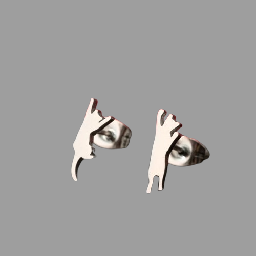 MISS KITTY STUD EARRINGS