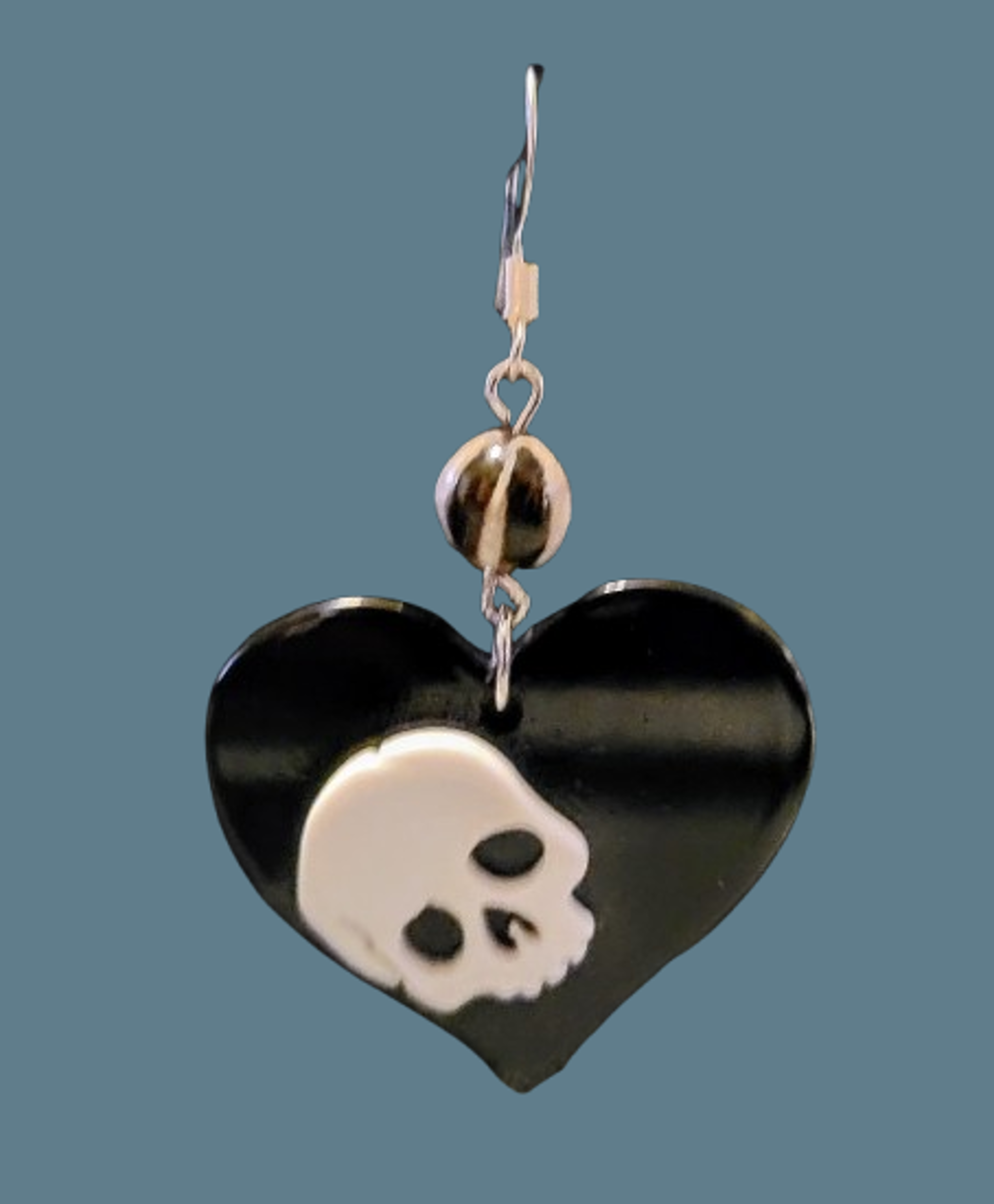 MR BONES LOVE HEARTS EARRINGS