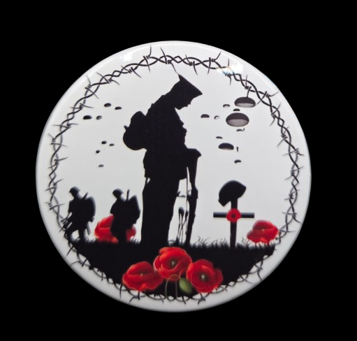POPPY DAY LAPEL PIN