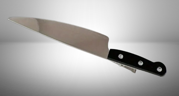 BUTCHER KNIFE HAIR CLIP