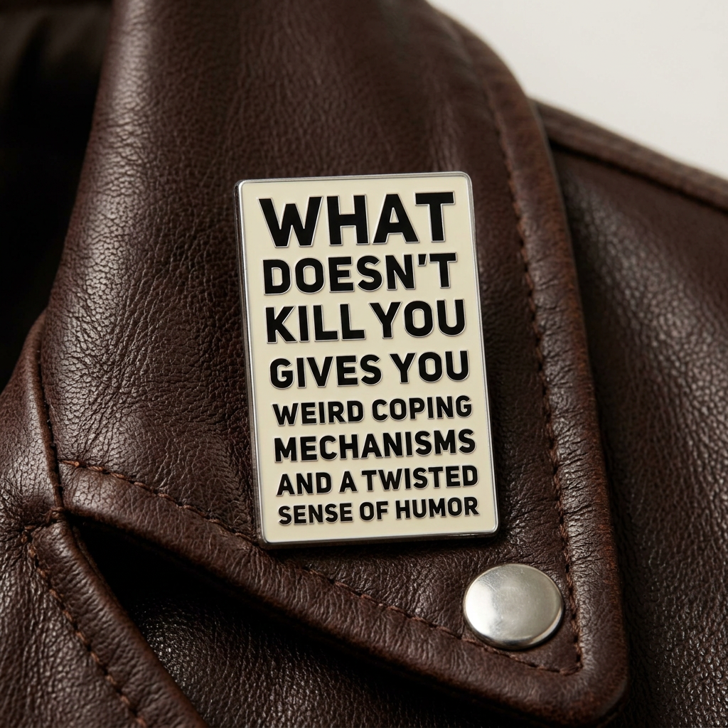WHAT DOESN'T KILL YOU PIN
