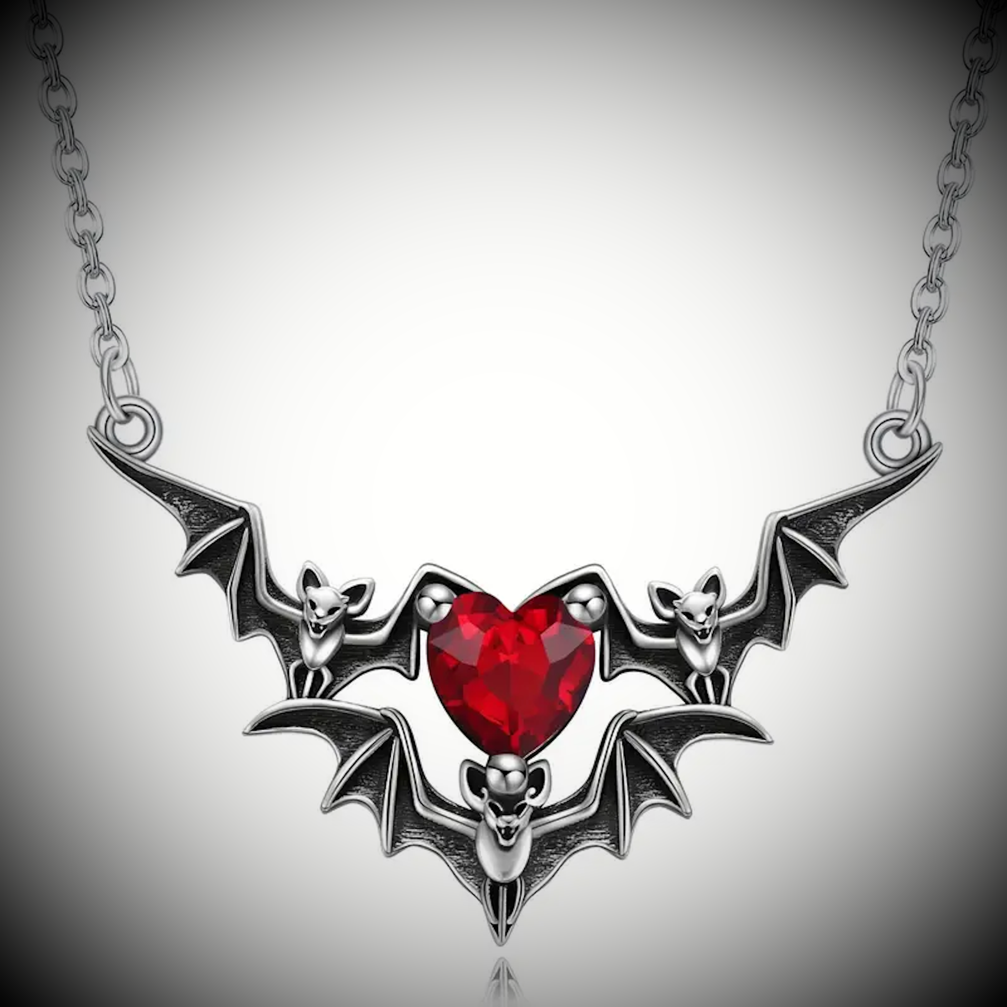 LOVE BATS NECKLACE