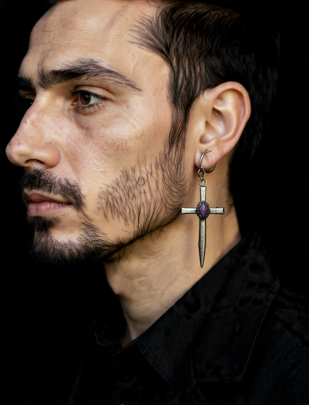 CROSS DAGGER DANGLES