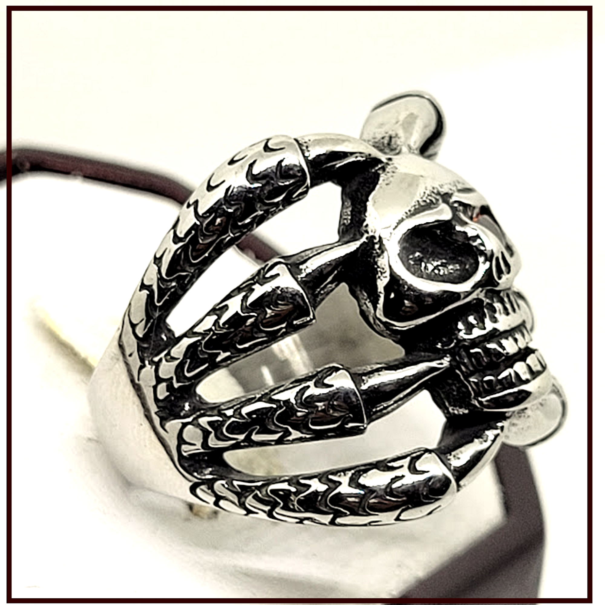 MR BONES CLAW RING SZ 14