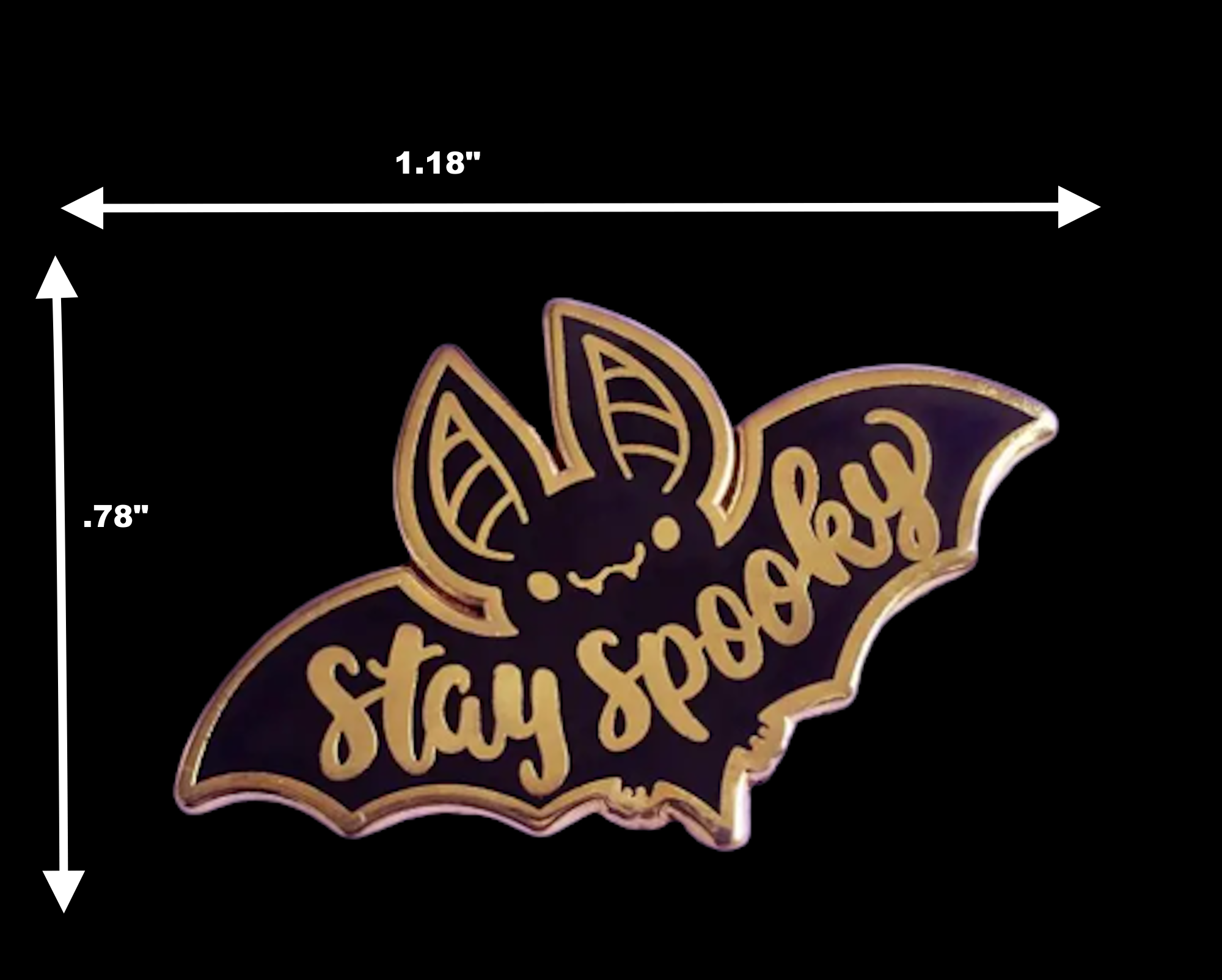 Stay Spooky Pin
