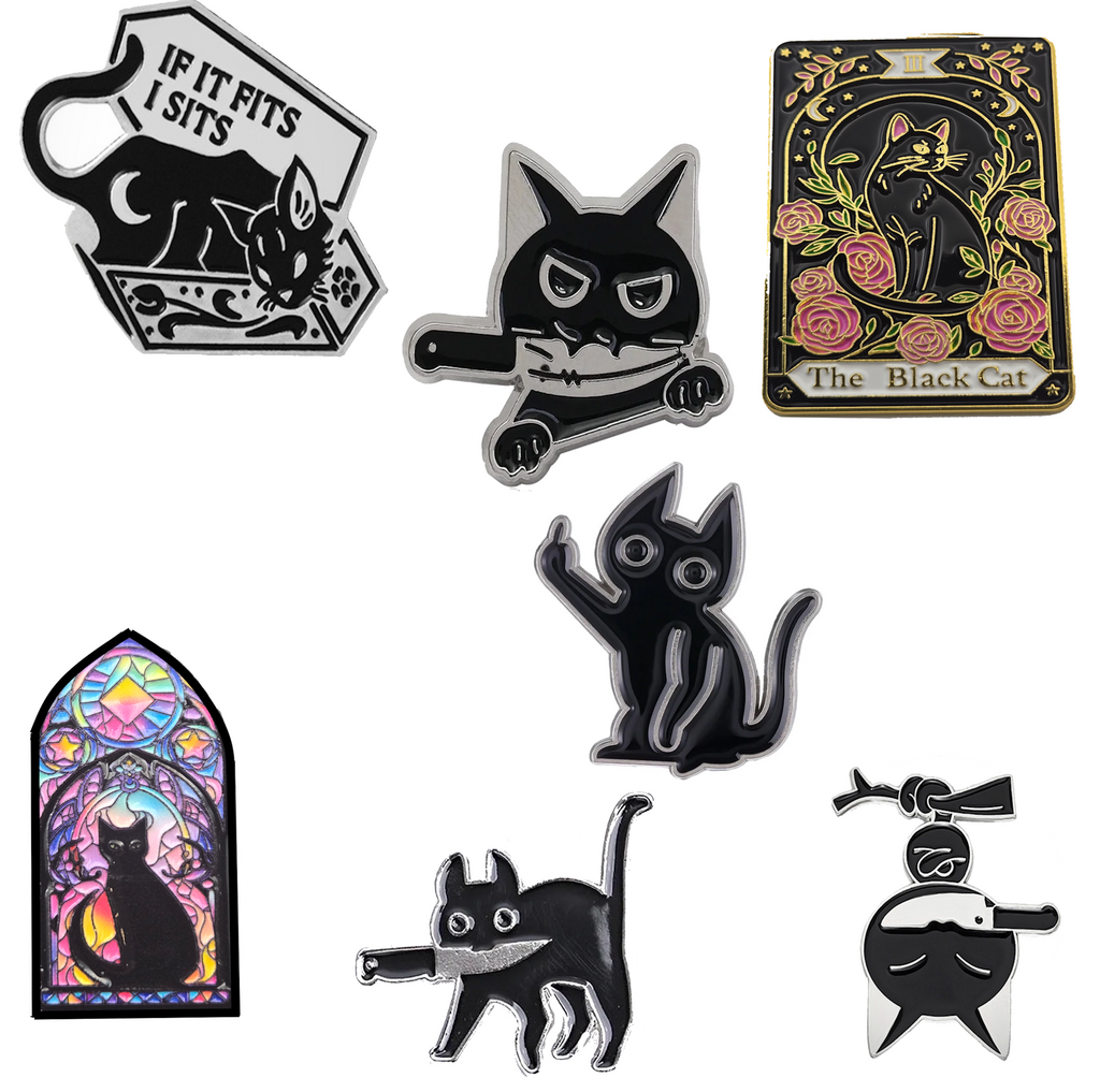 MURDER MITTENS PINS