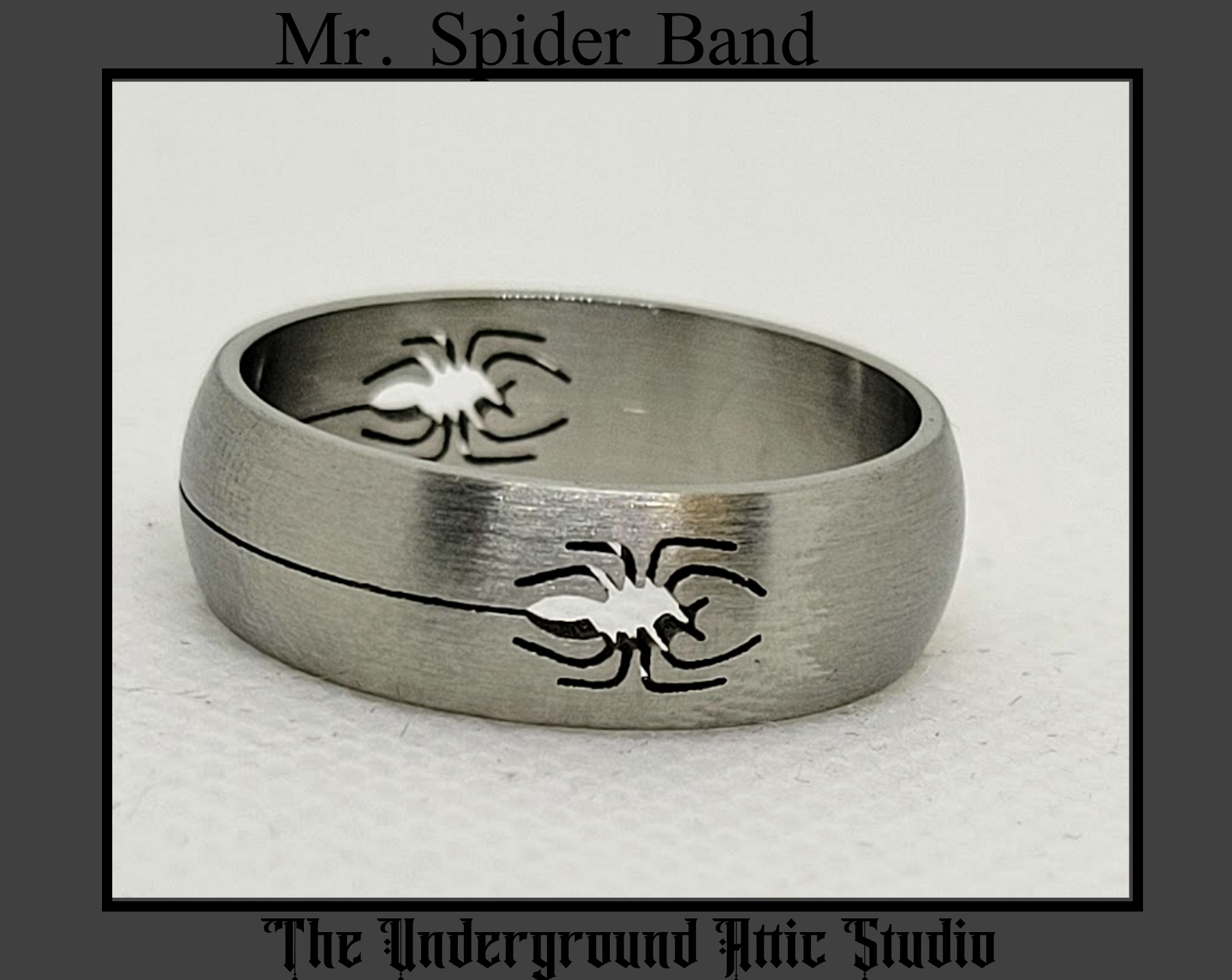 MR. SPIDER CUT OUT RING BAND