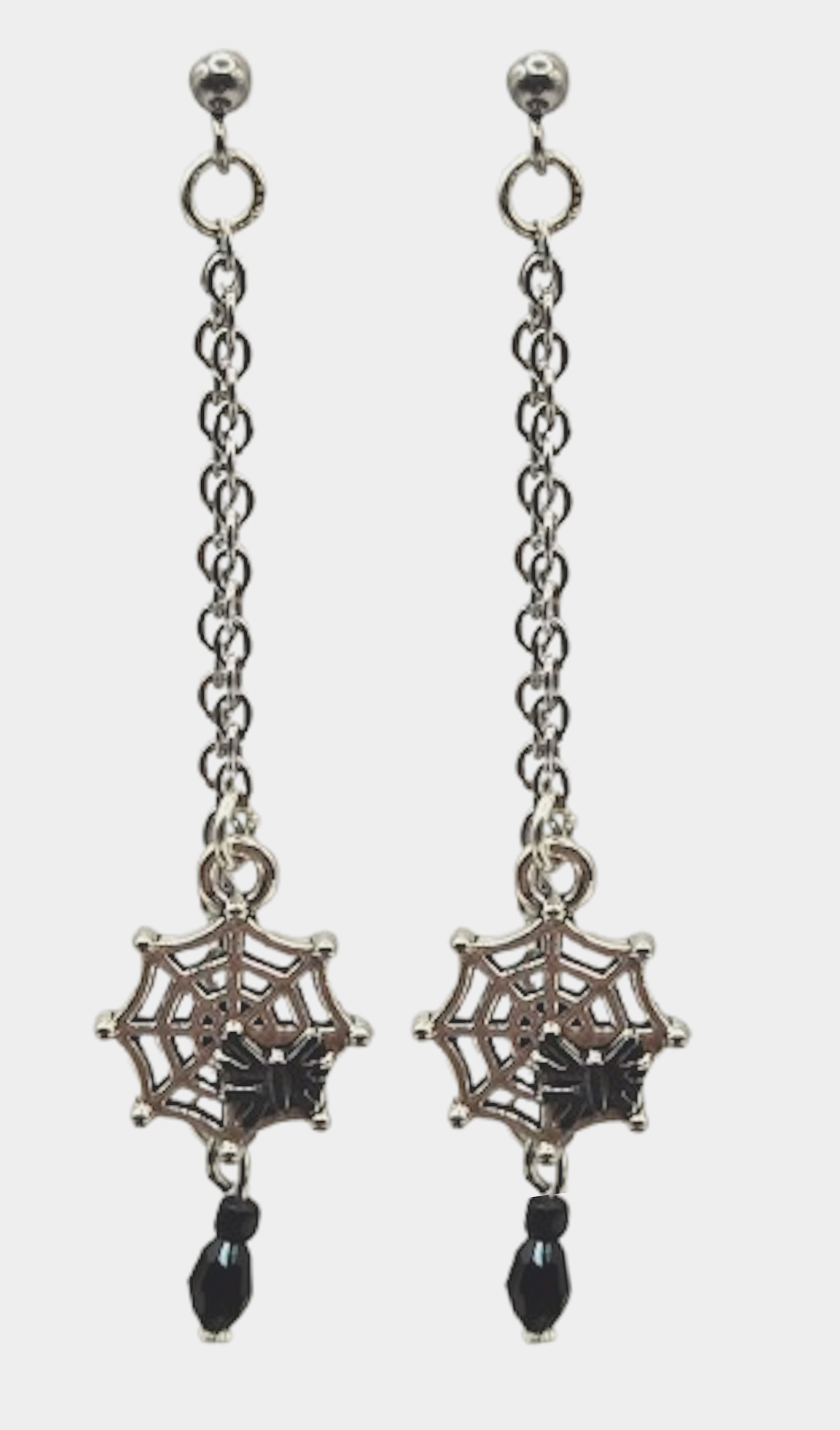 WEB DANGLE EARRINGS