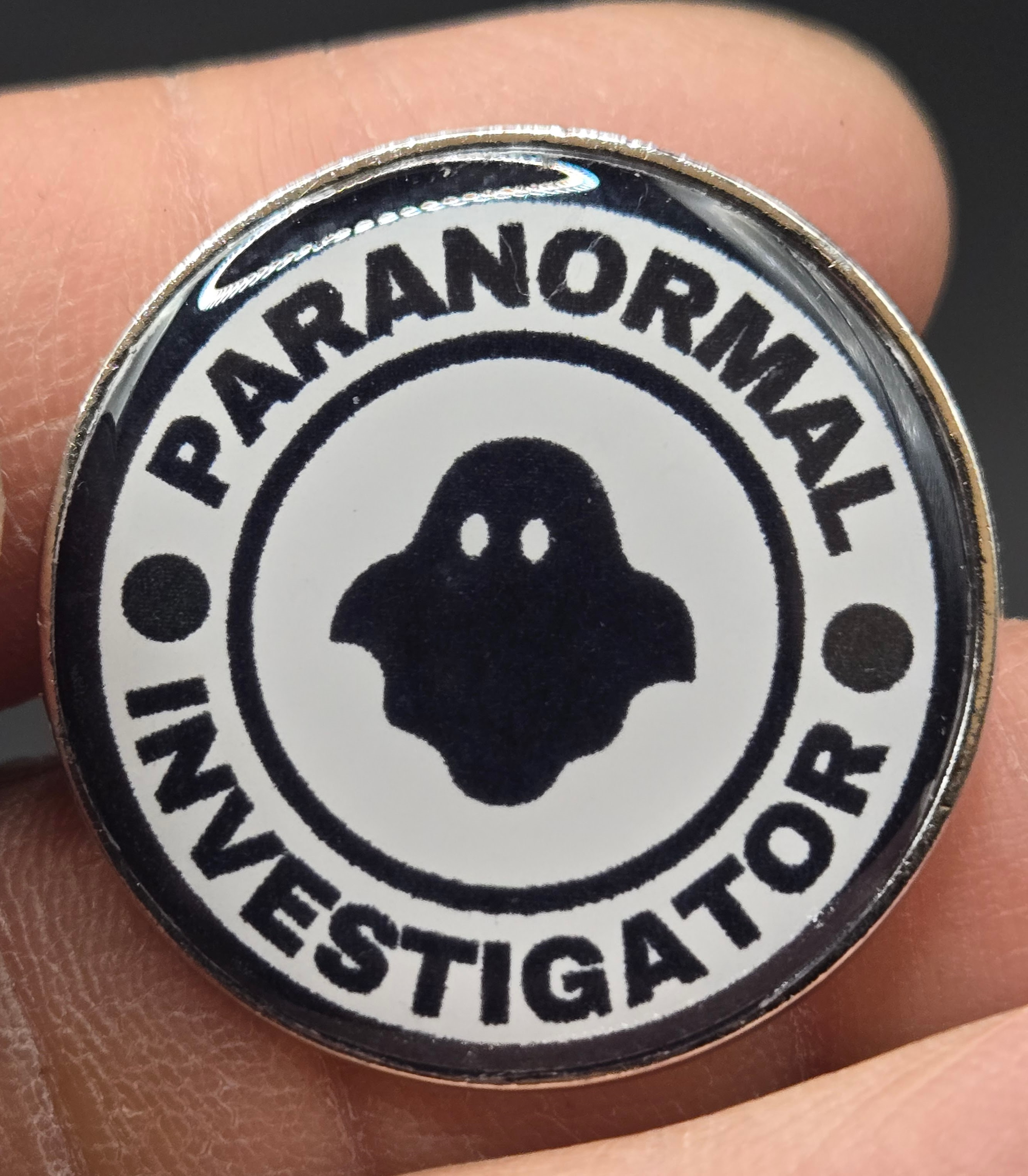 Paranormal Investigator Pin