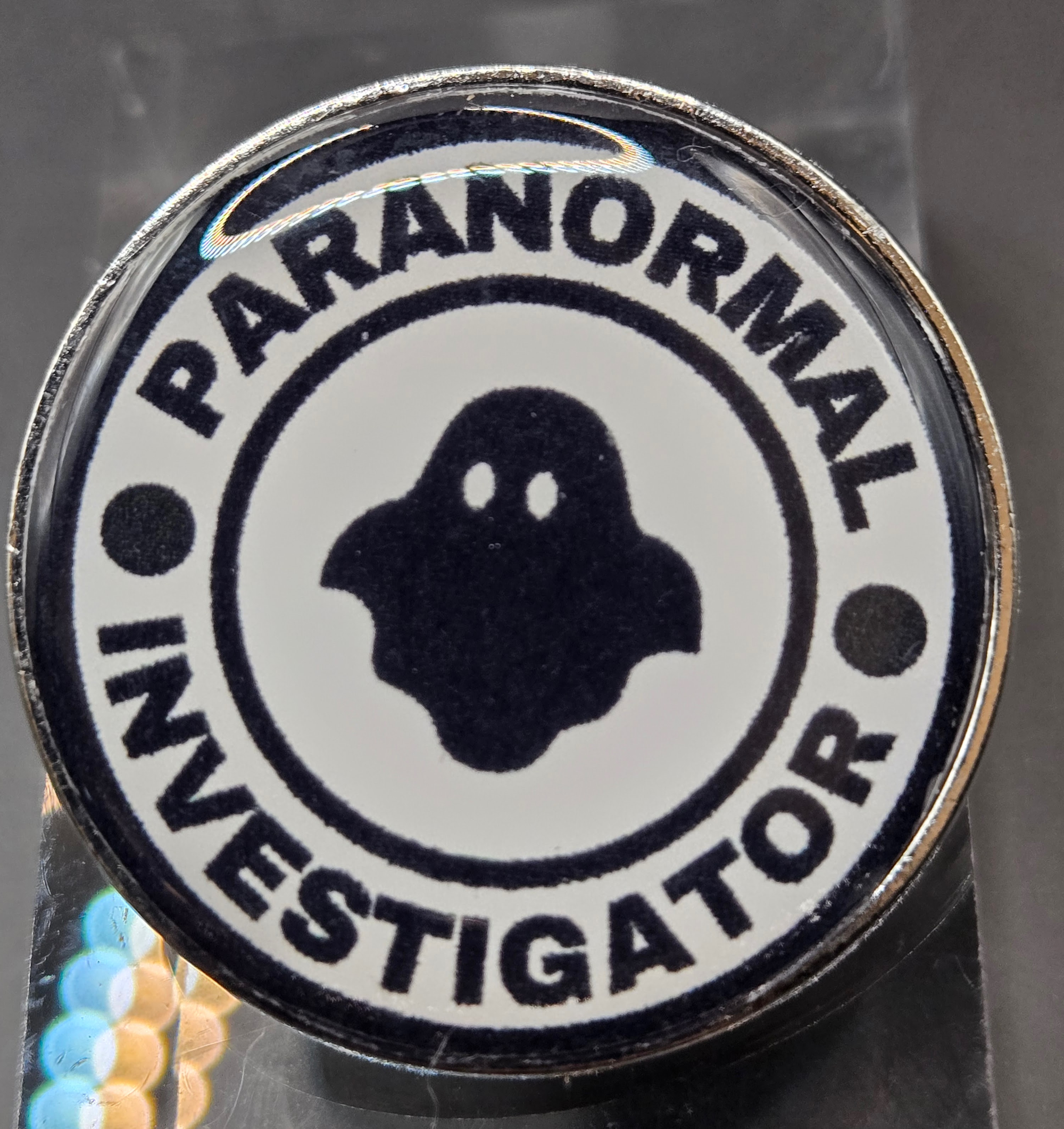 Paranormal Investigator Pin