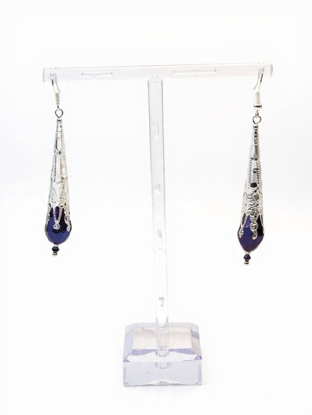 VIOLET DREAMS DANGLE EARRINGS