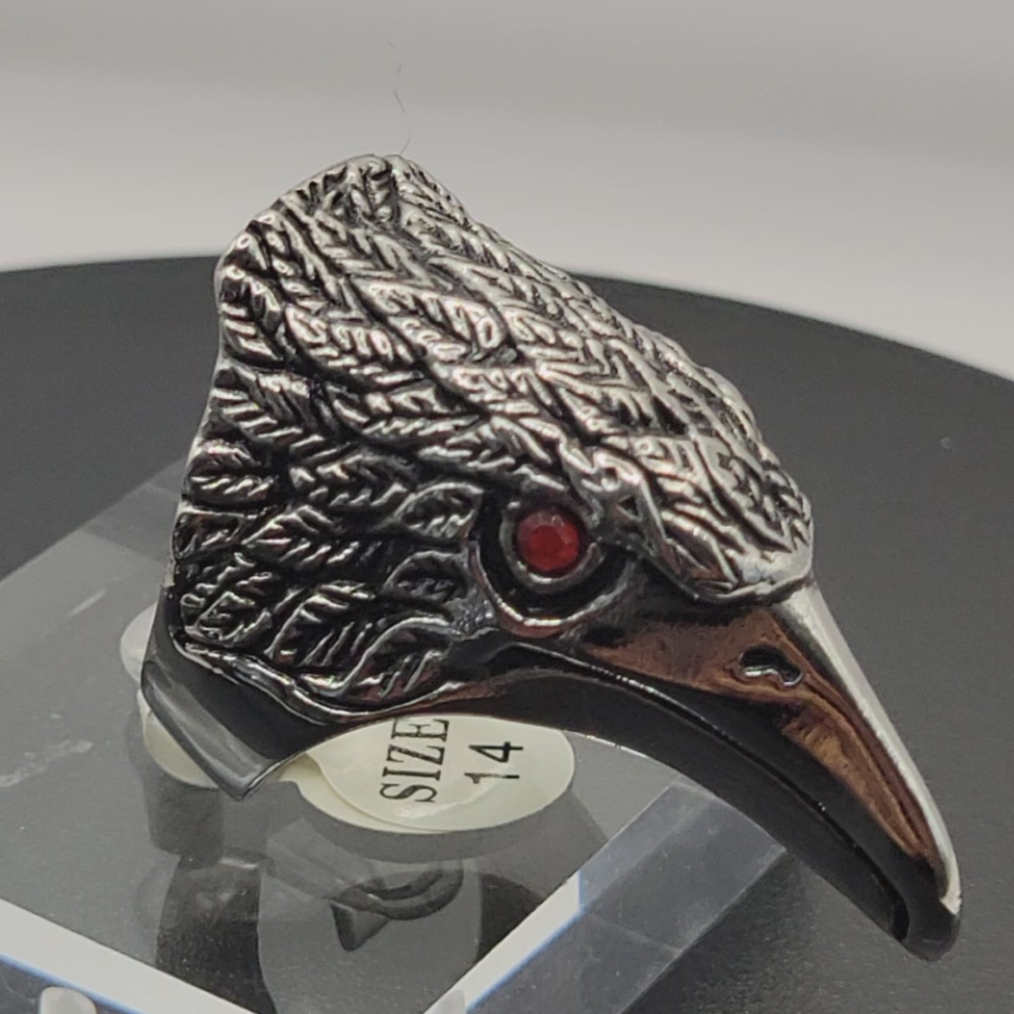 RAVEN HEAD RING