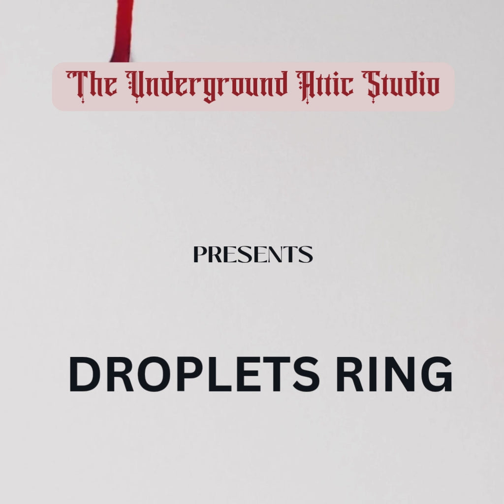 DROPLETS RING BAND