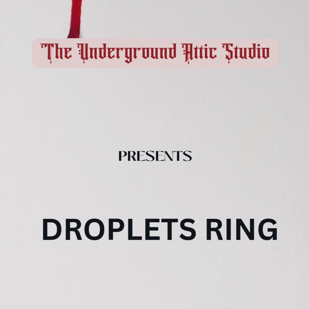 DROPLETS RING BAND