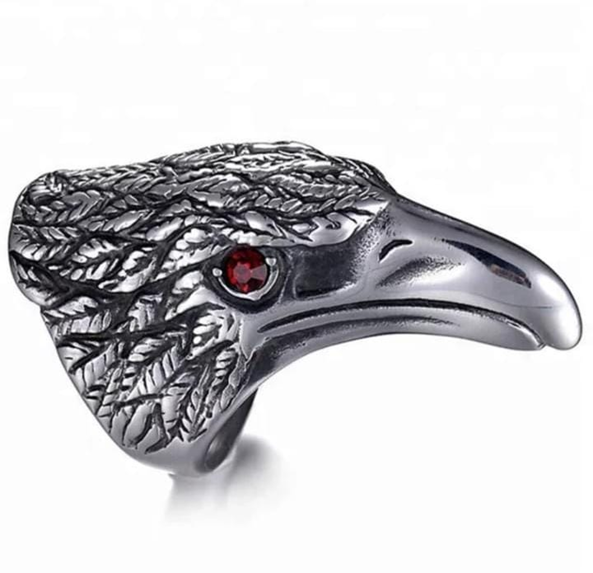RAVEN HEAD RING