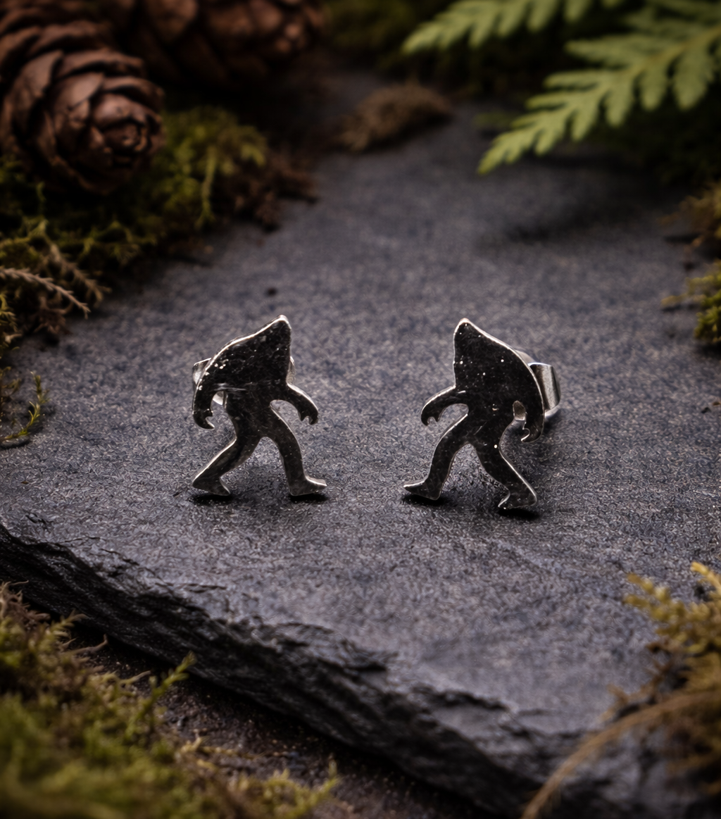 SASQUATCH STUD EARRINGS