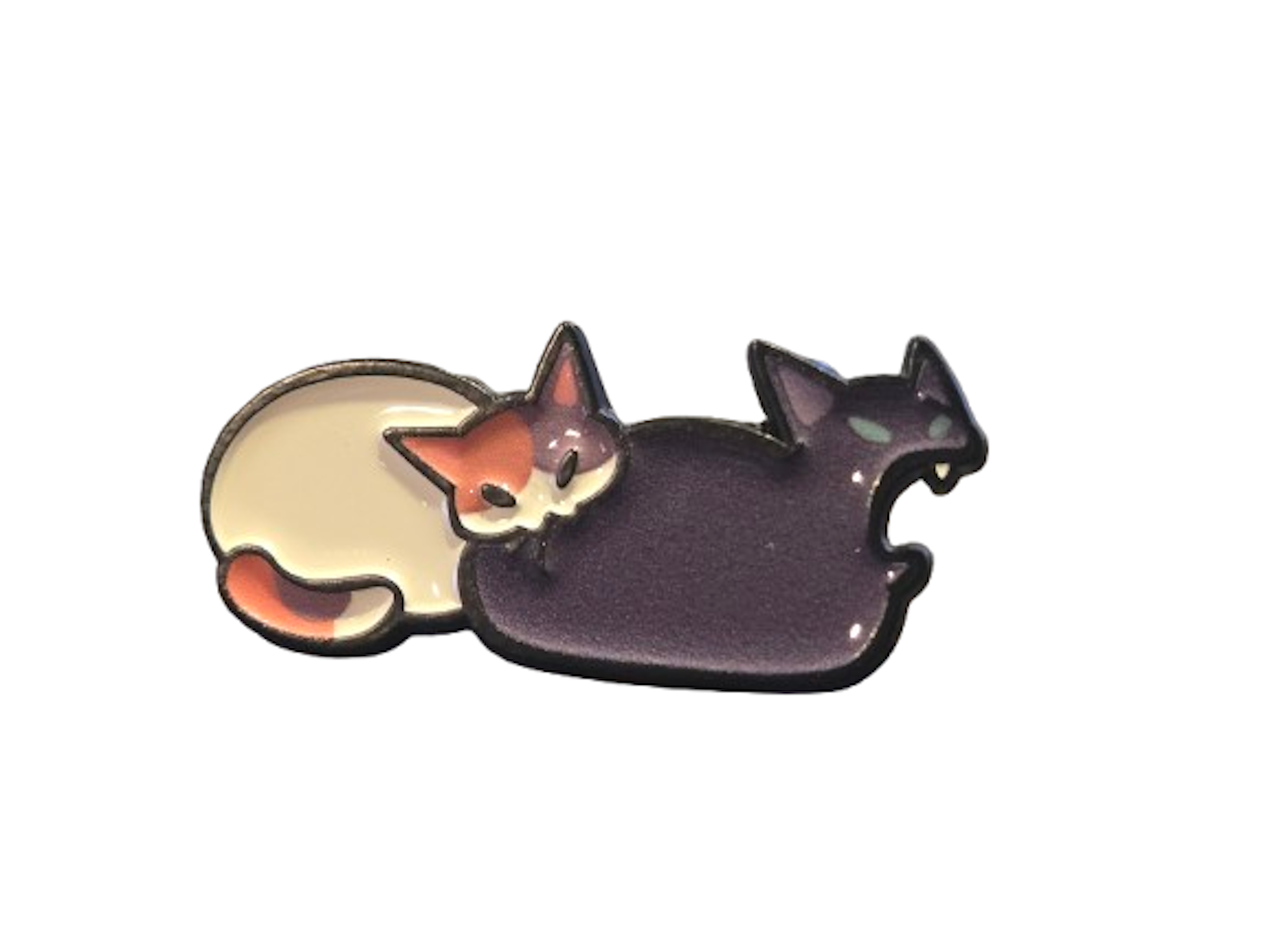 SCAPPY AND PEARL LAPEL PIN