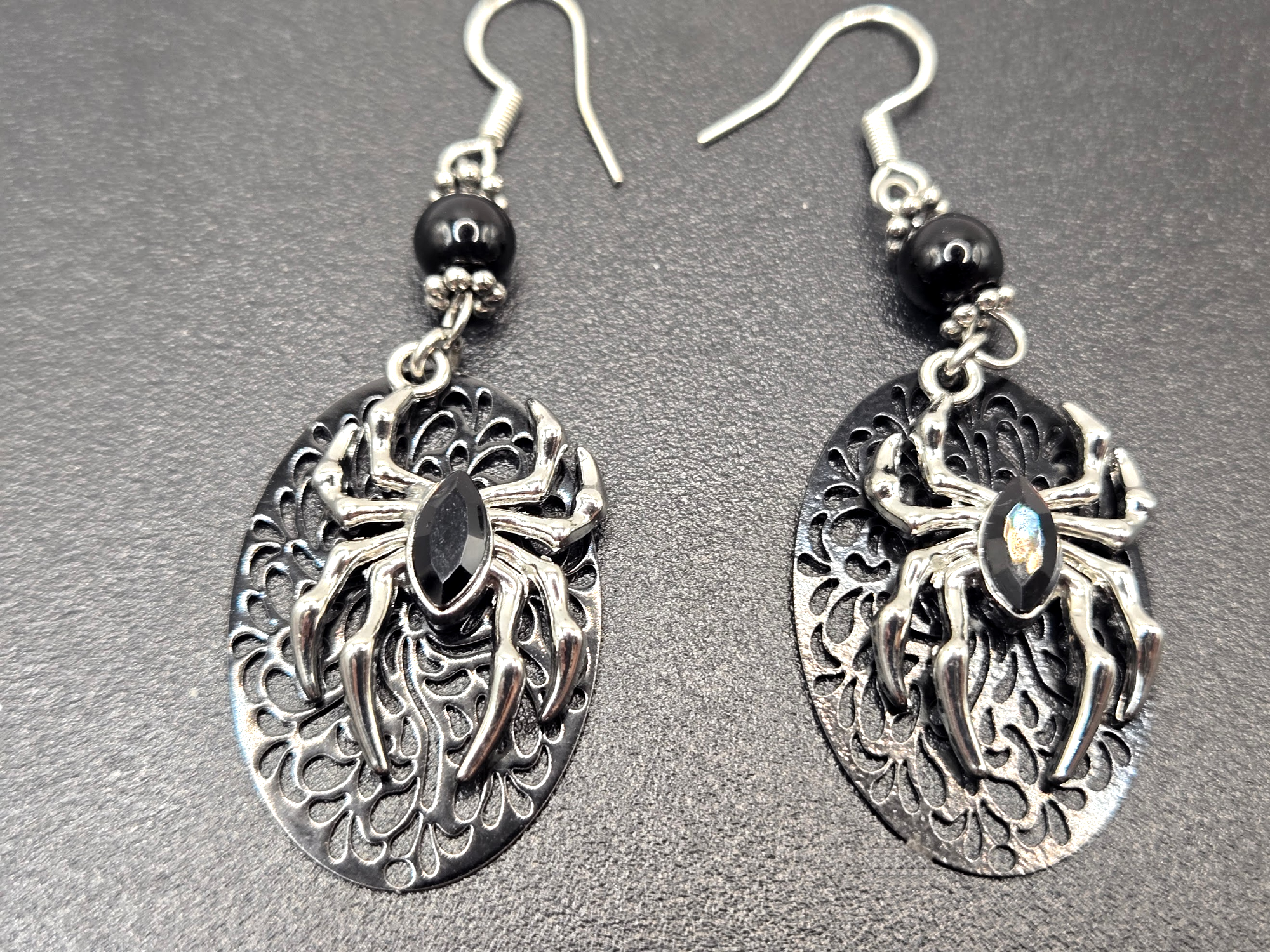 MR SPIDER FILIGREE EARRINGS