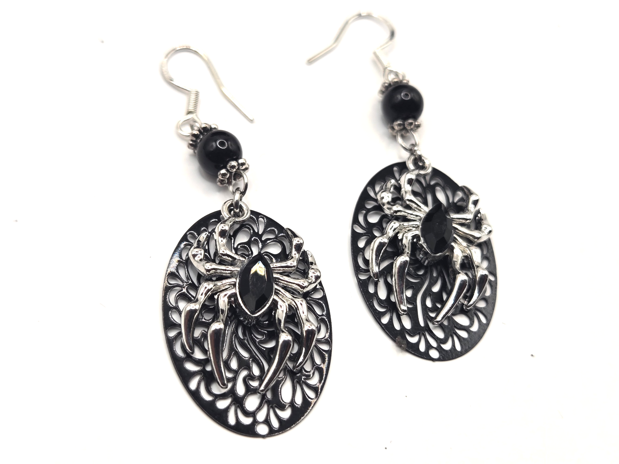 MR SPIDER FILIGREE EARRINGS
