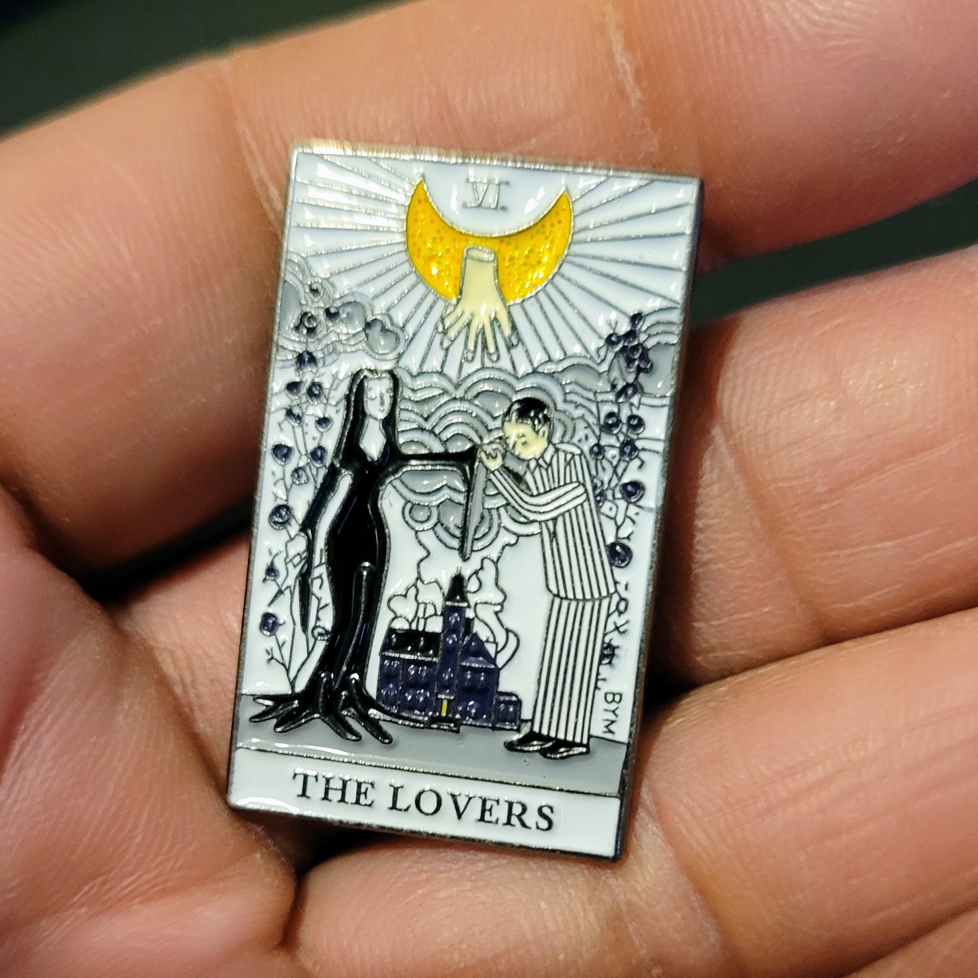 THE LOVERS LAPEL PIN