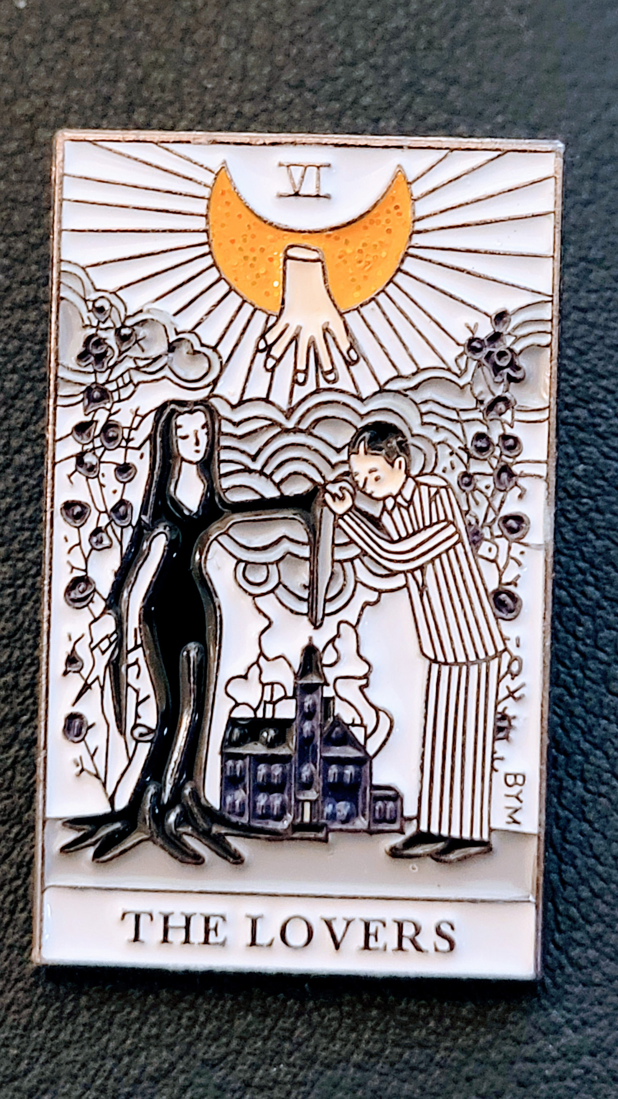 THE LOVERS LAPEL PIN