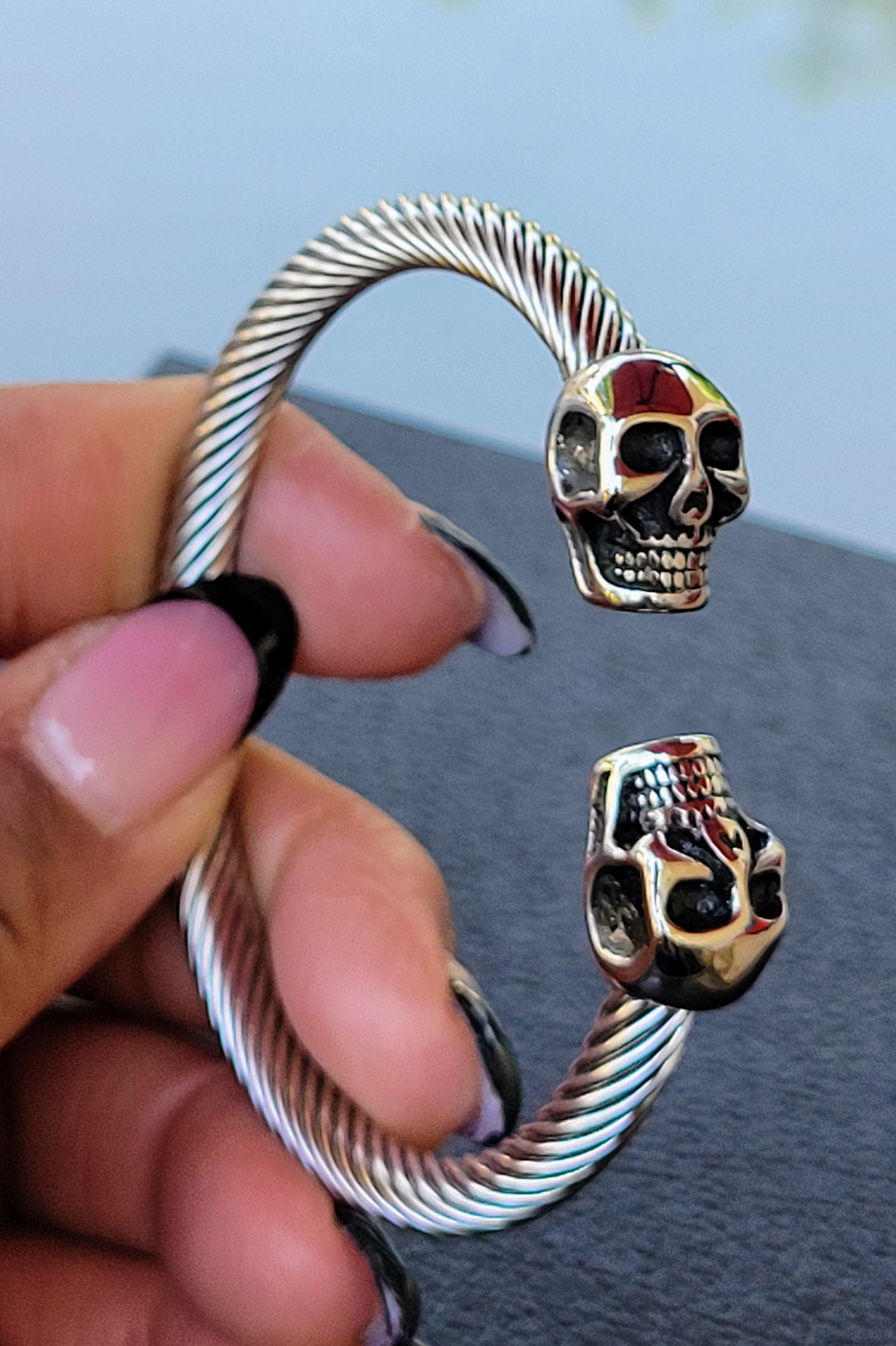MR. BONES TWISTED BANGLE