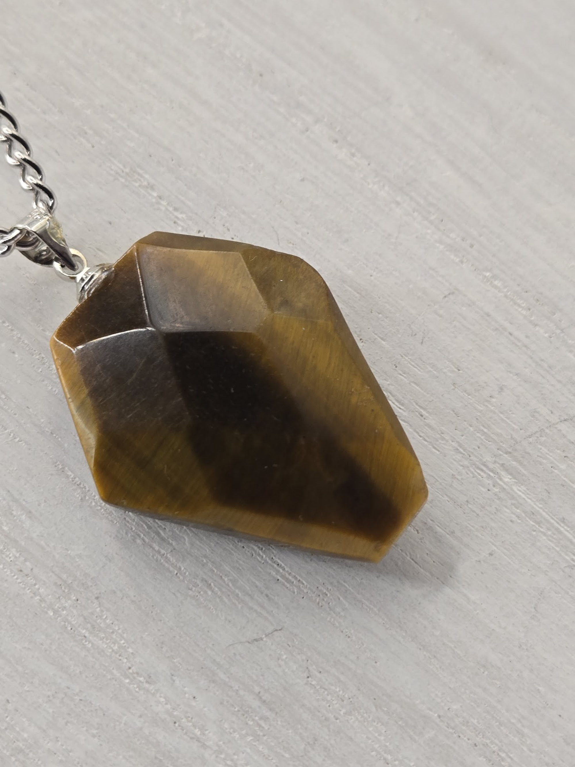 FACETED COFFIN PENDANT COLLECTION