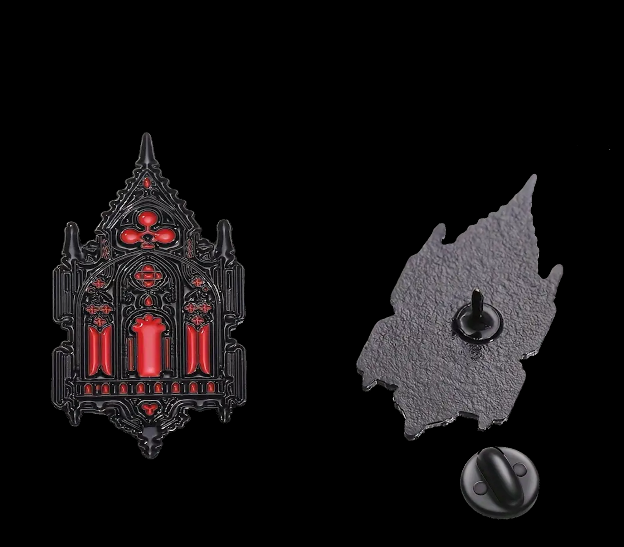 Cathedral Window Pin