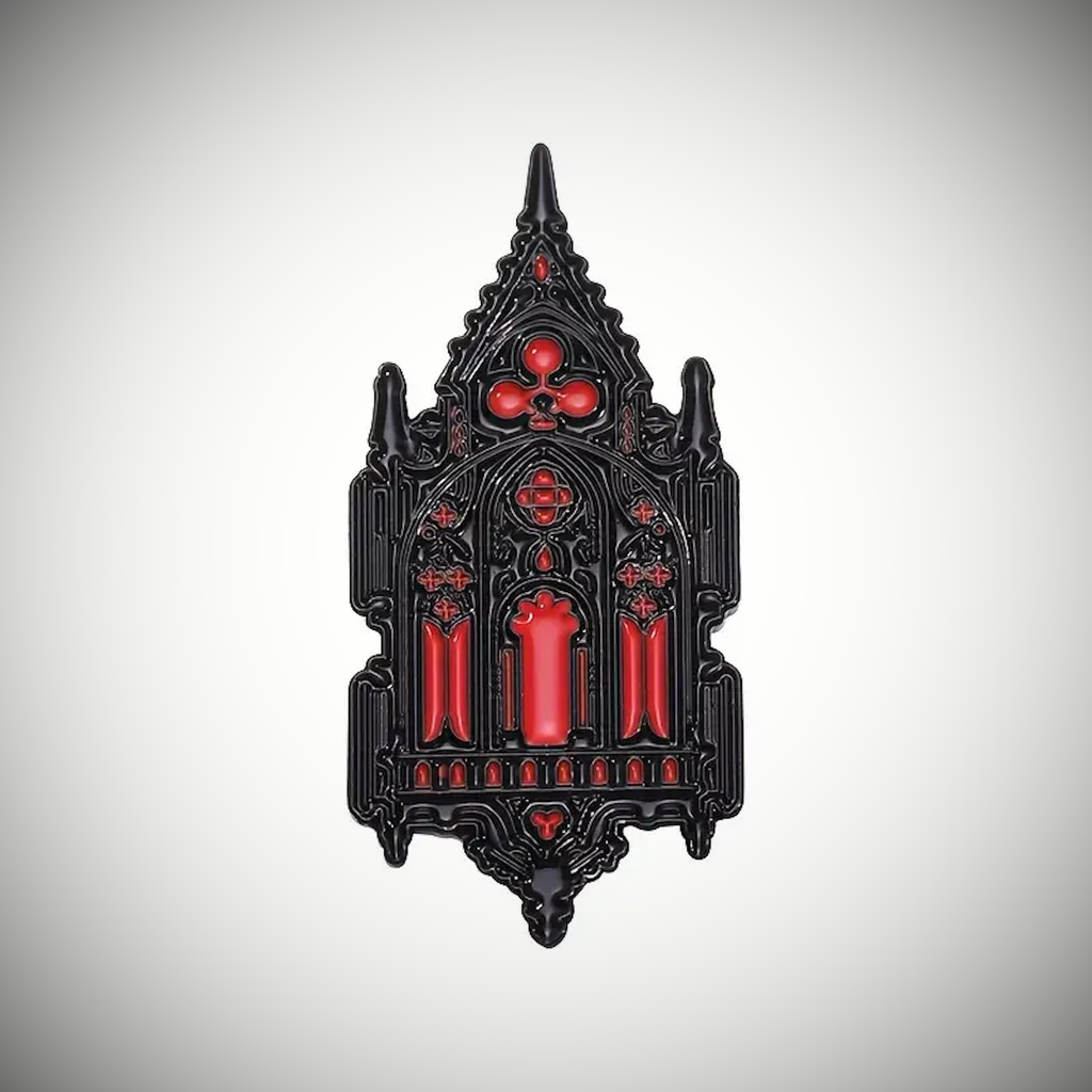 Cathedral Window Pin